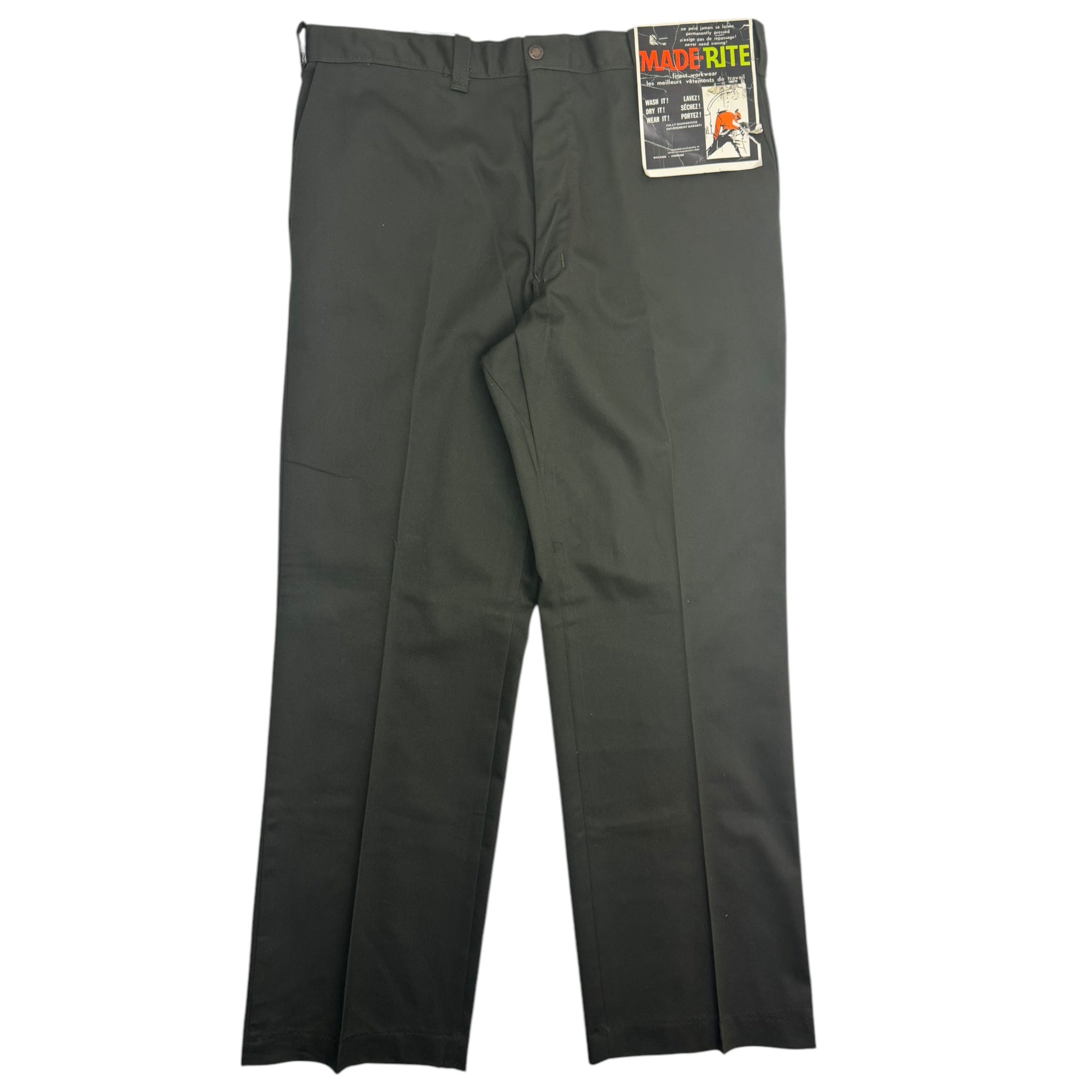 Vintage NWT Made-Rite Pleated Trousers