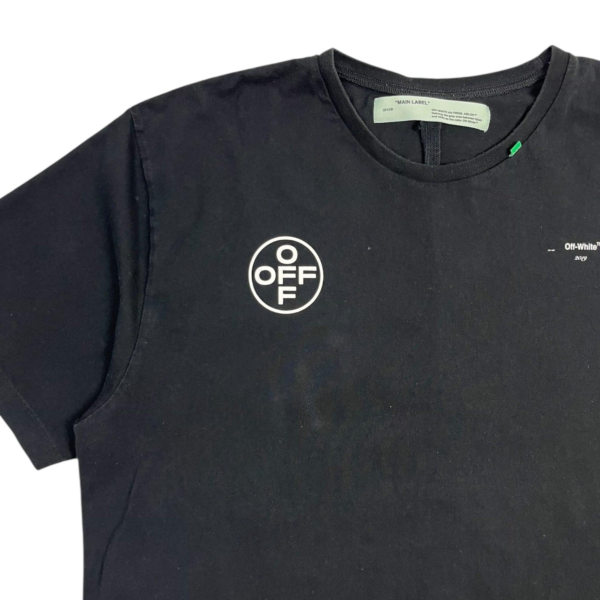 Off-White Stencil Arrow Oversize Shirt Black/Pink