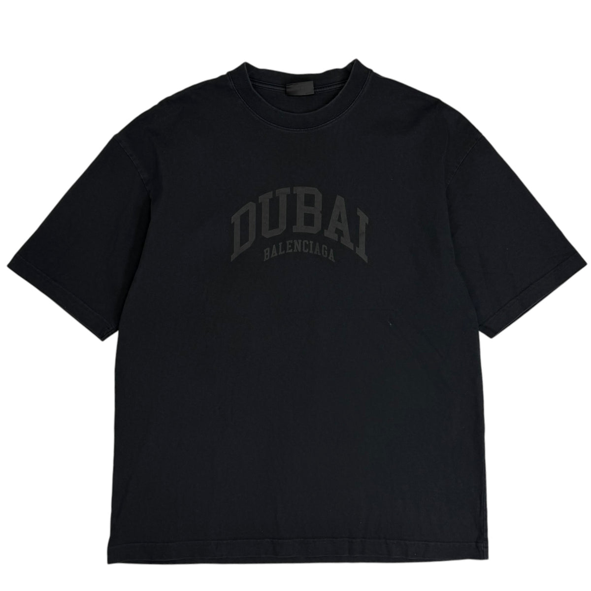 Balenciaga Cities Dubai Tee Black