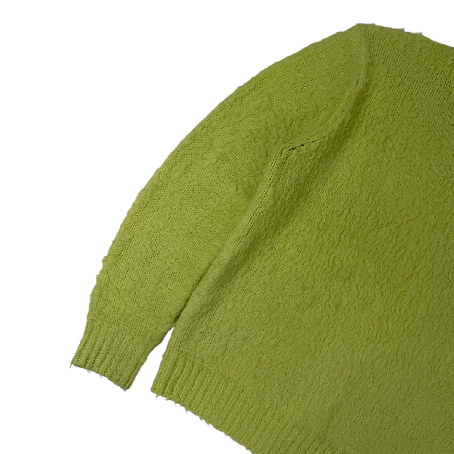 Stussy S Loose Knit Sweater Lime