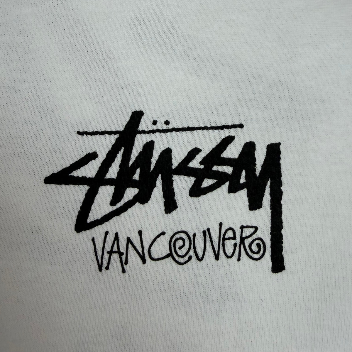 Stussy Vancouver Chapter Tee White