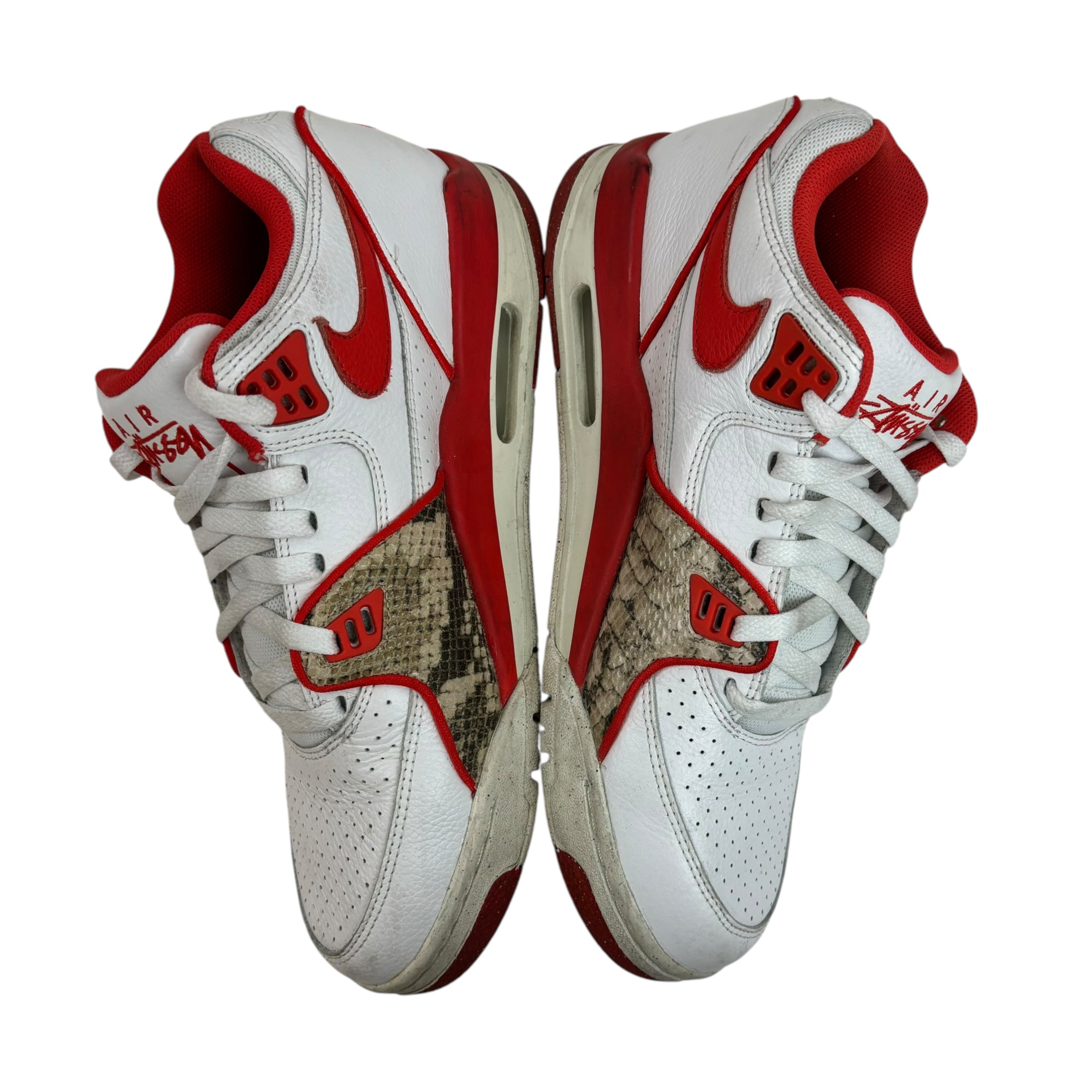 Stussy x Nike Air Flight ‘89 Low SP Habanero Red (Used)