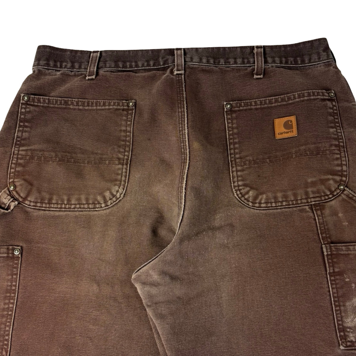 Vintage Carhartt Double Knee Carpenter Pant Washed Brown