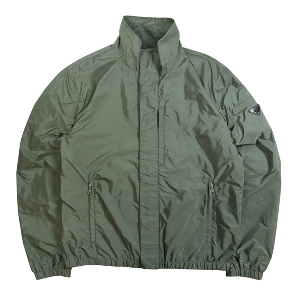 Prada Nylon Windbreaker Green