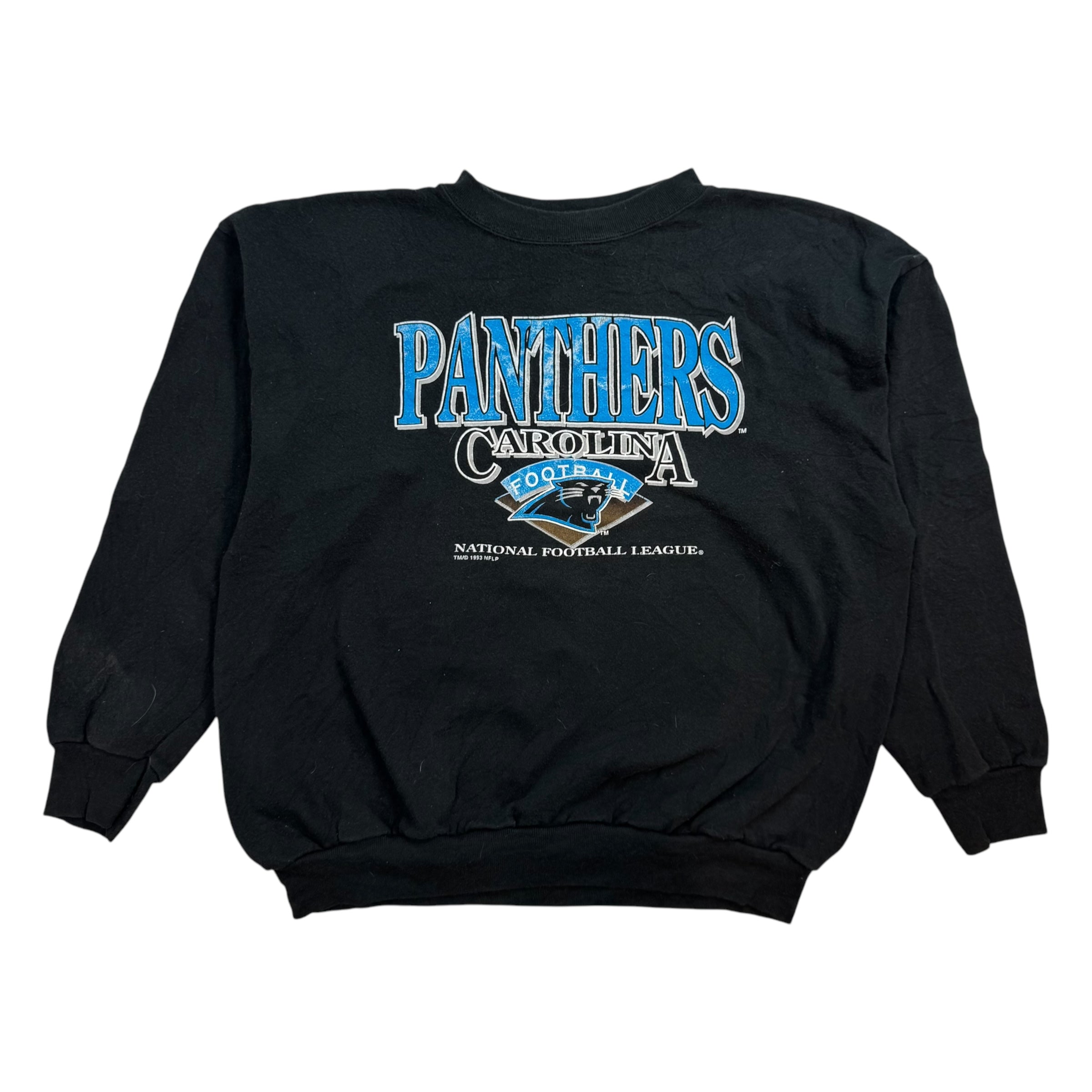 Vintage Carolina Panthers Crewneck Black