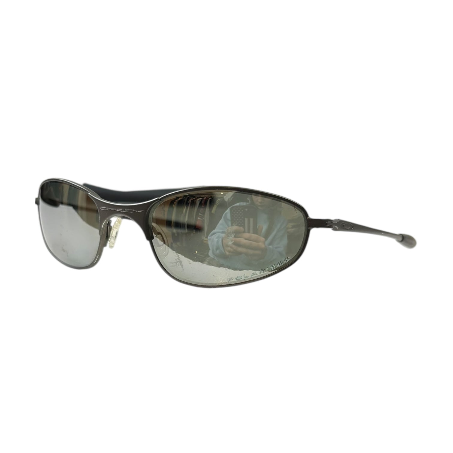 Oakley A-Wire Sunglasses Gunmetal