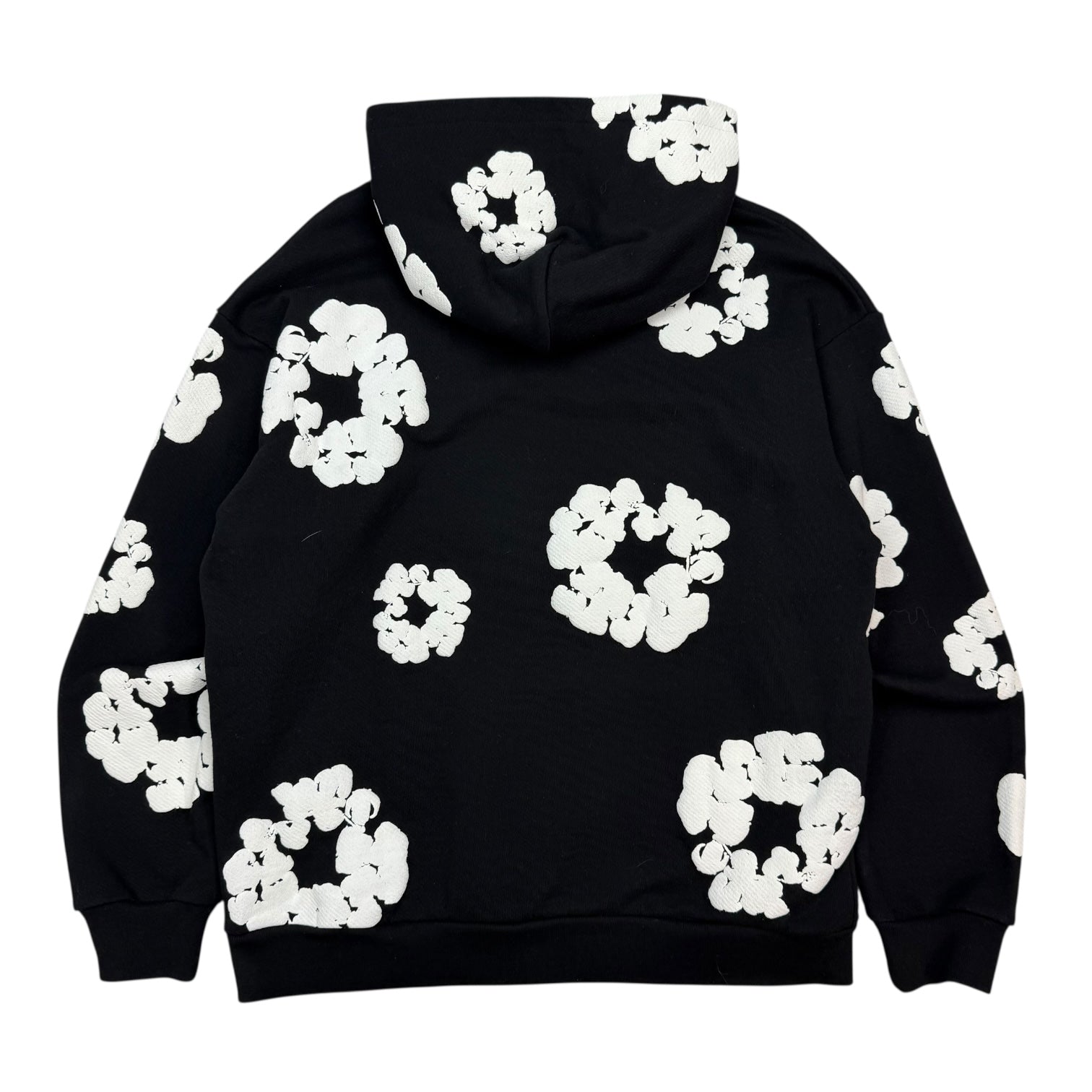 Denim Tears Cotton Wreath Hoodie Black