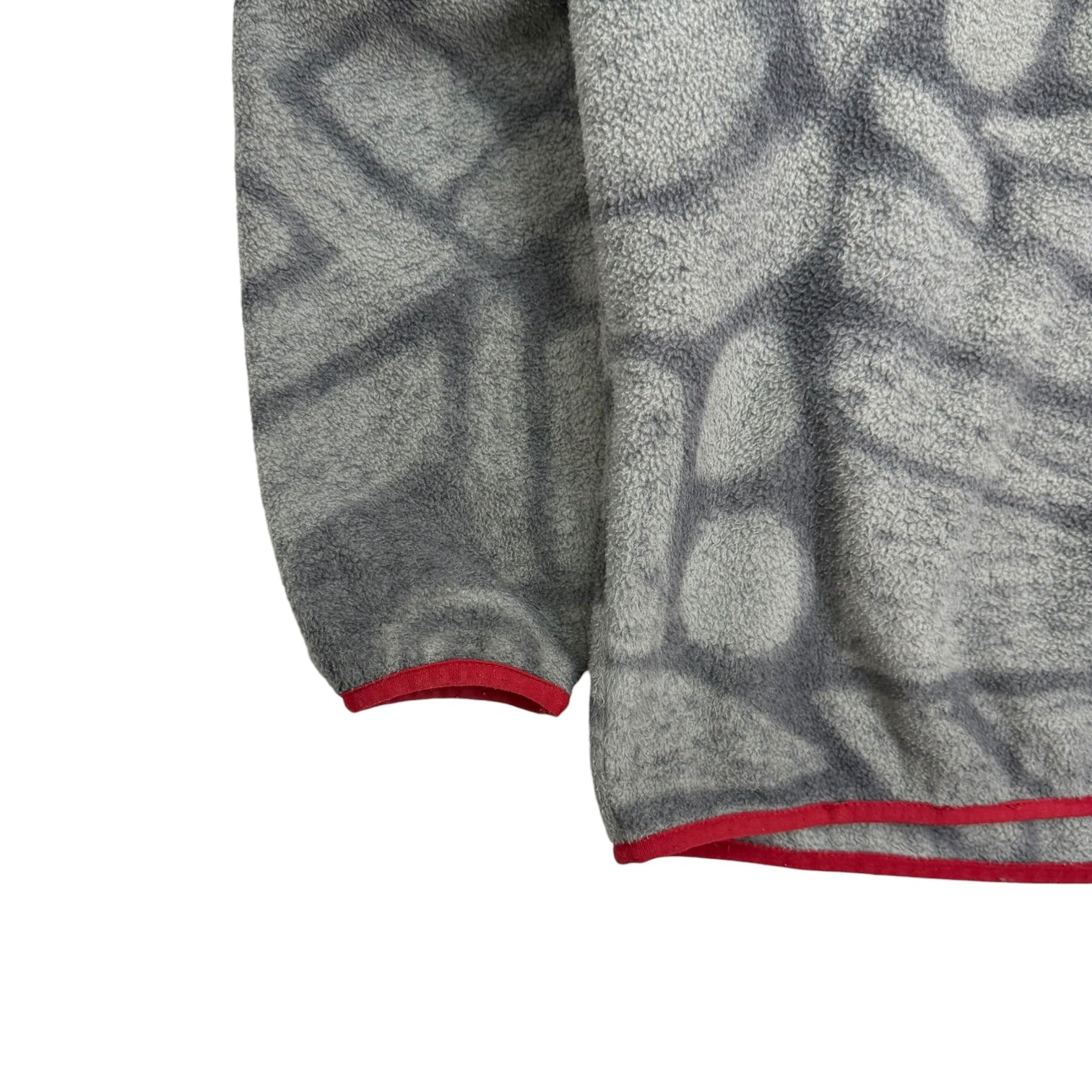 Vintage Patagonia Synchilla Snap-T Fleece Pullover Grey/Red