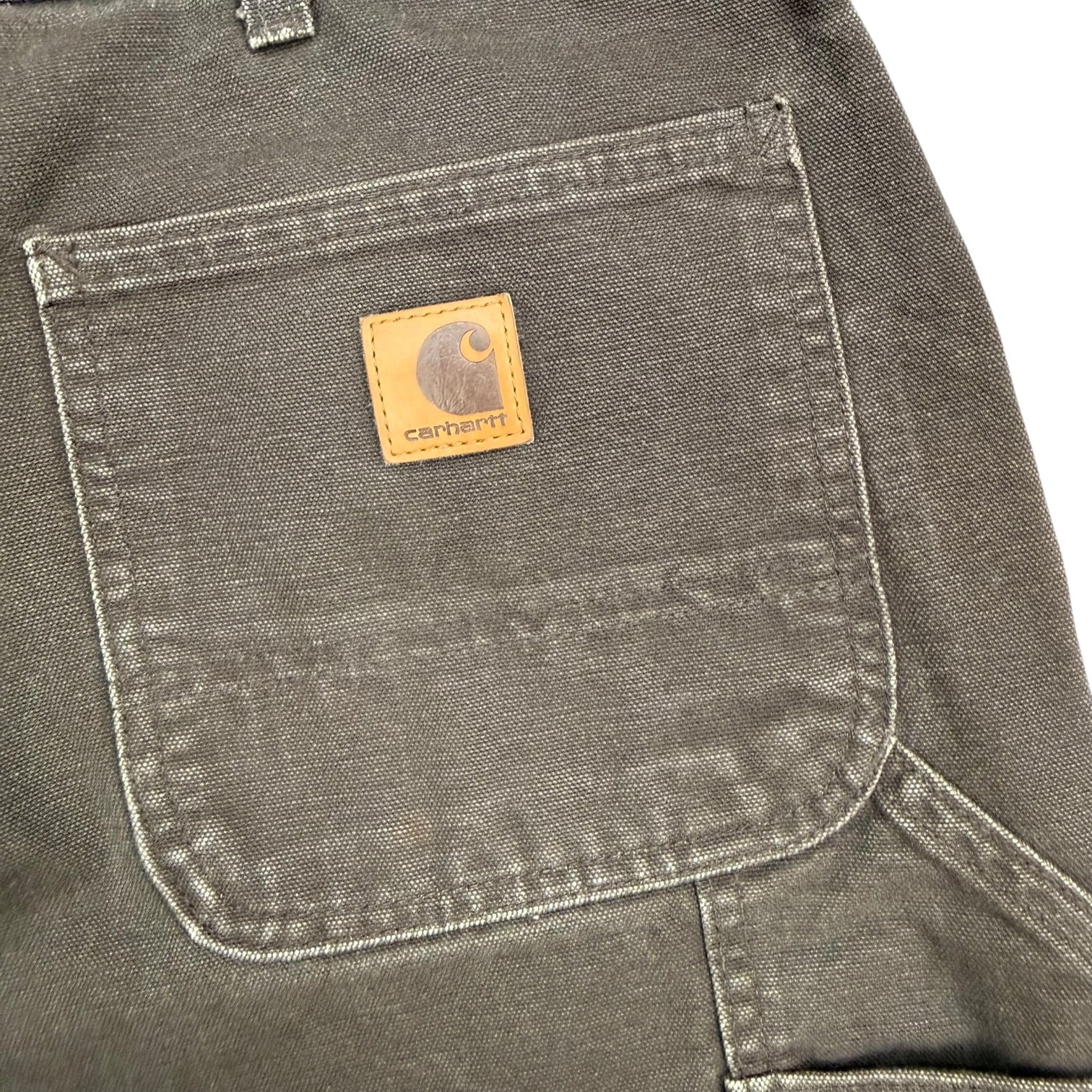 Vintage Carhartt Dungaree Pants Brown
