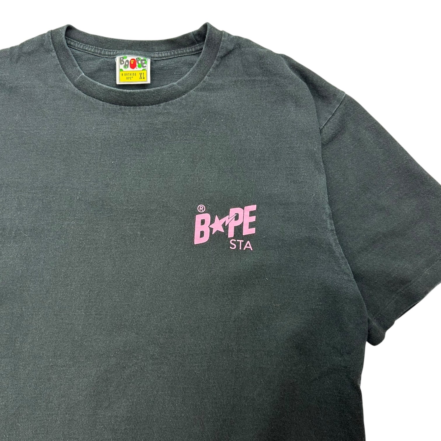 Bape Bapesta Colour Tee Black