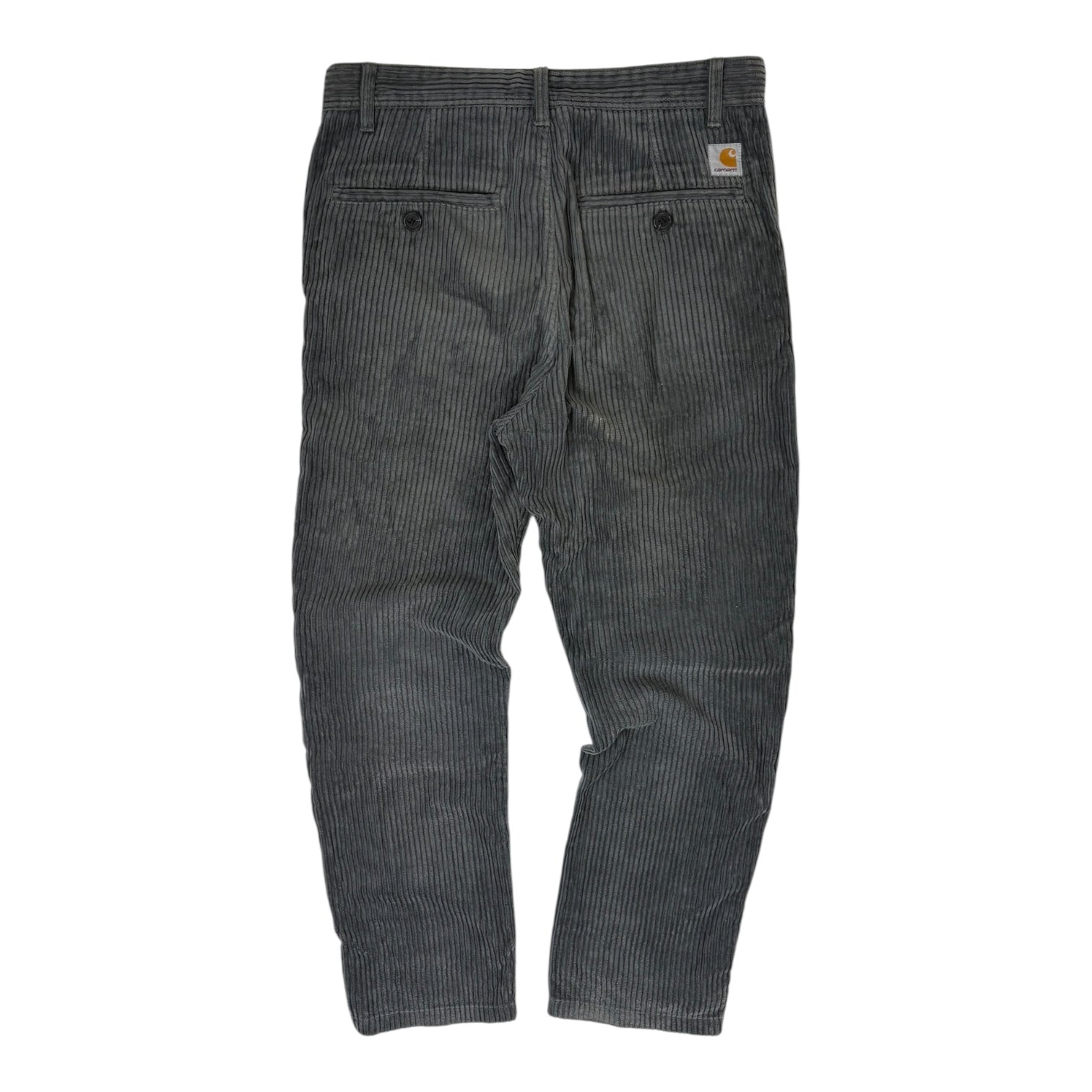 Carhartt WIP Menson Corduroy Pants Grey
