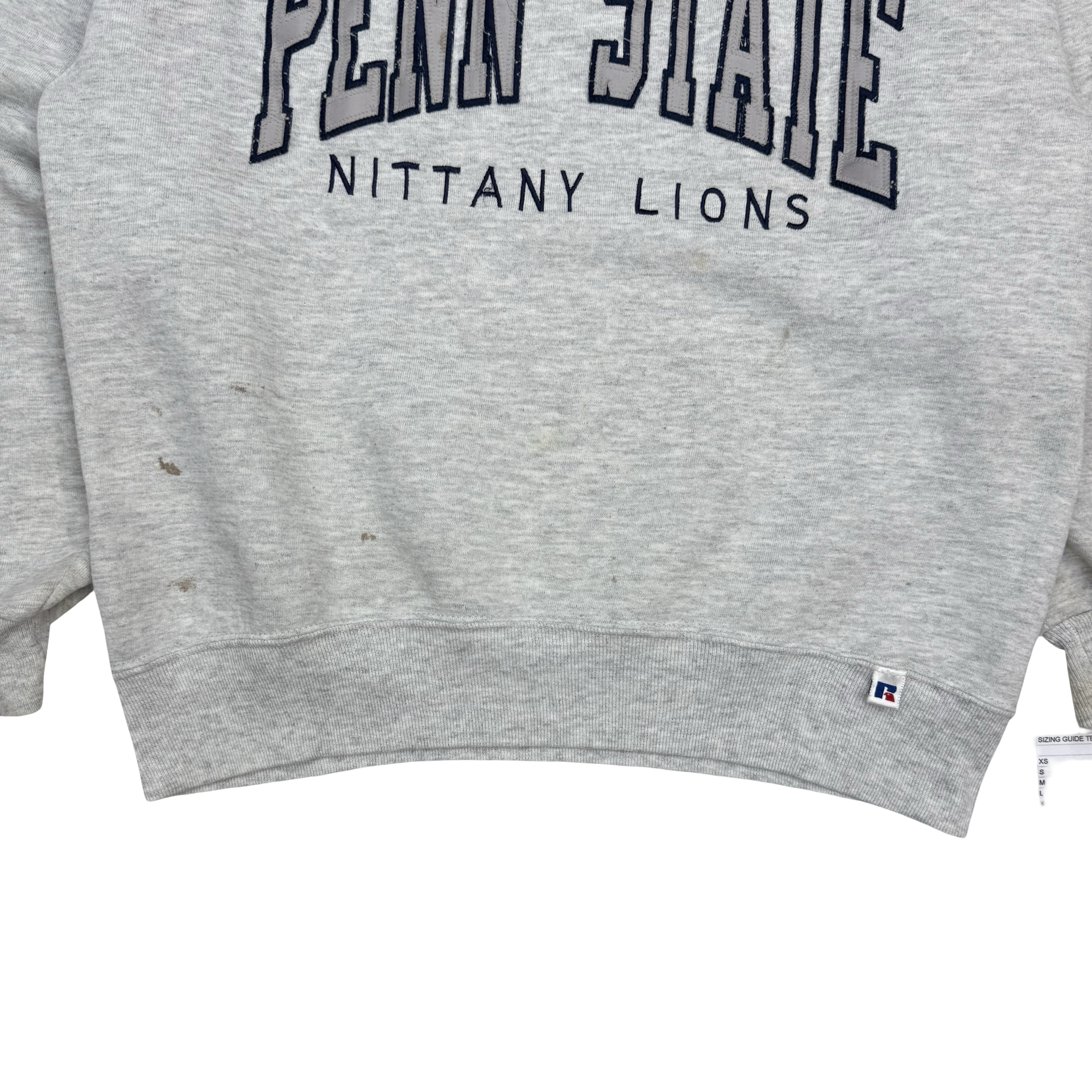Vintage Russell Athletics Penn State Crewneck Grey