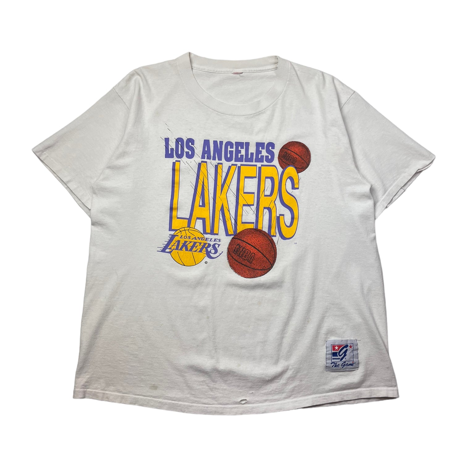 Vintage Los Angeles Lakers Basket Balls Tee