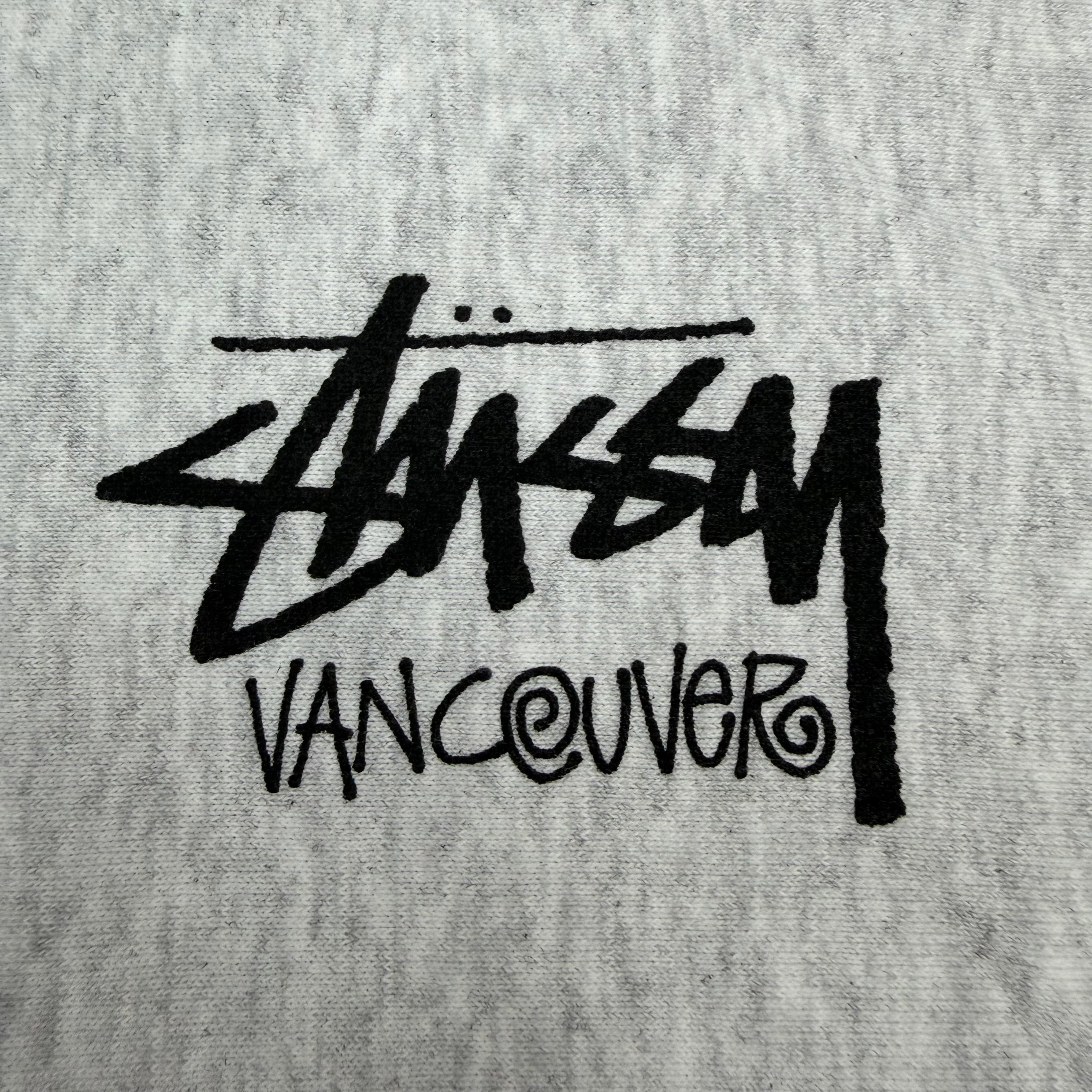 Stussy Vancouver Chapter Hoodie Heather Grey