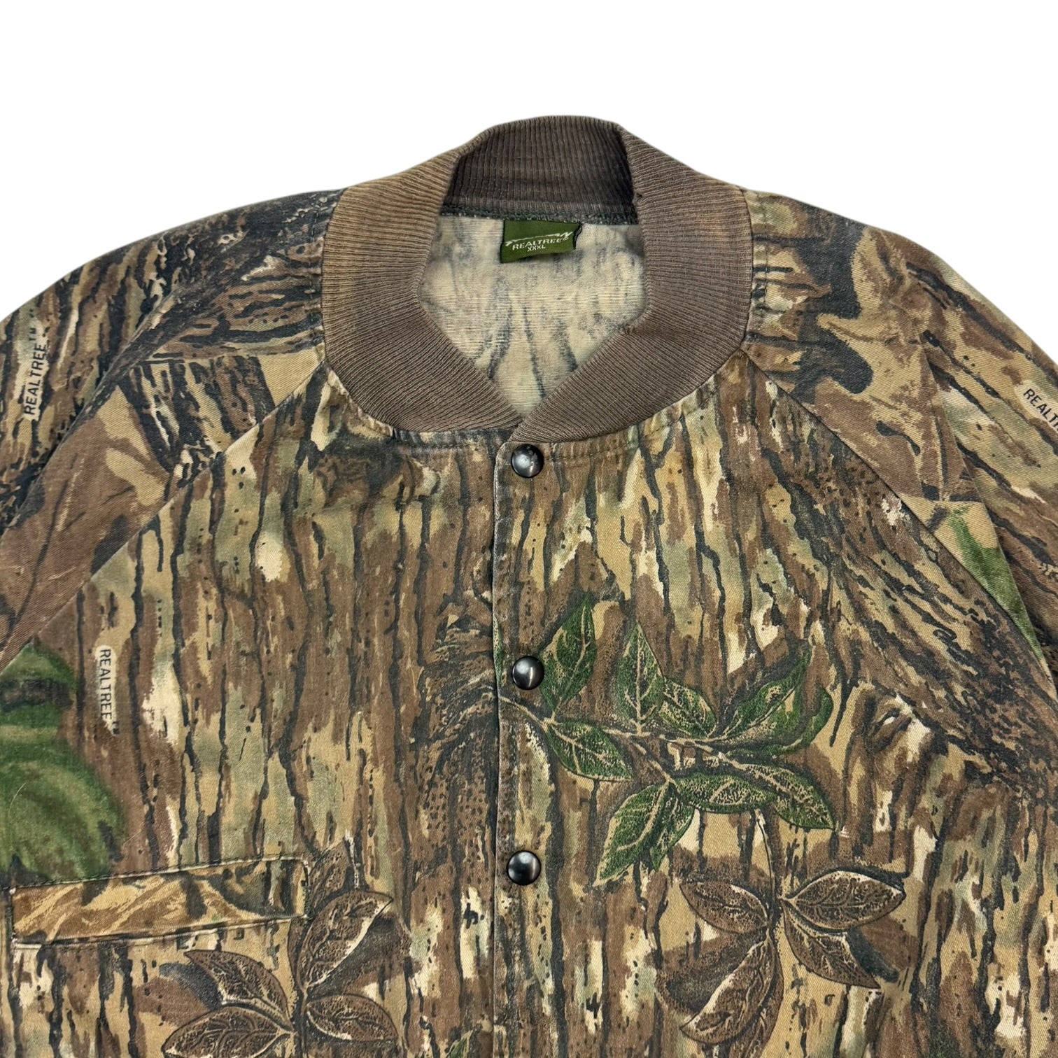 Vintage Spartan RealTree Button Up Jacket Camo