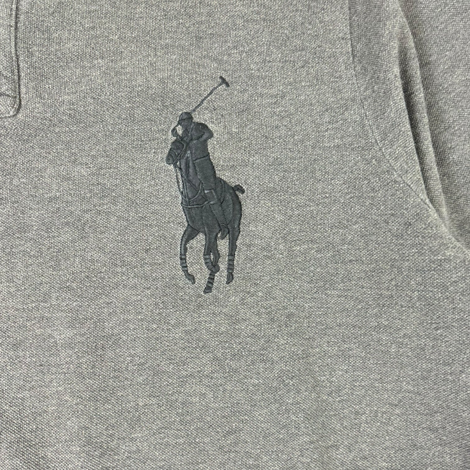 Vintage Polo Ralph Lauren Big Pony Polo T-Shirt Grey