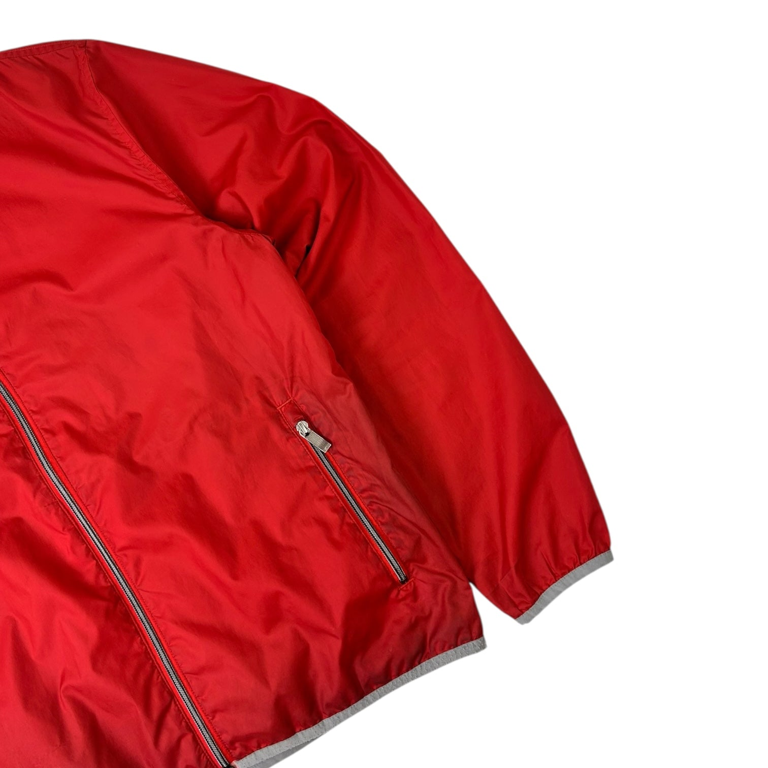 Vintage Zegna Sport Windbreaker Jacket Red