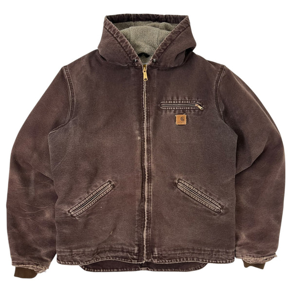 Vintage Carhartt J141 Sherpa-Lined Sierra Jacket Brown