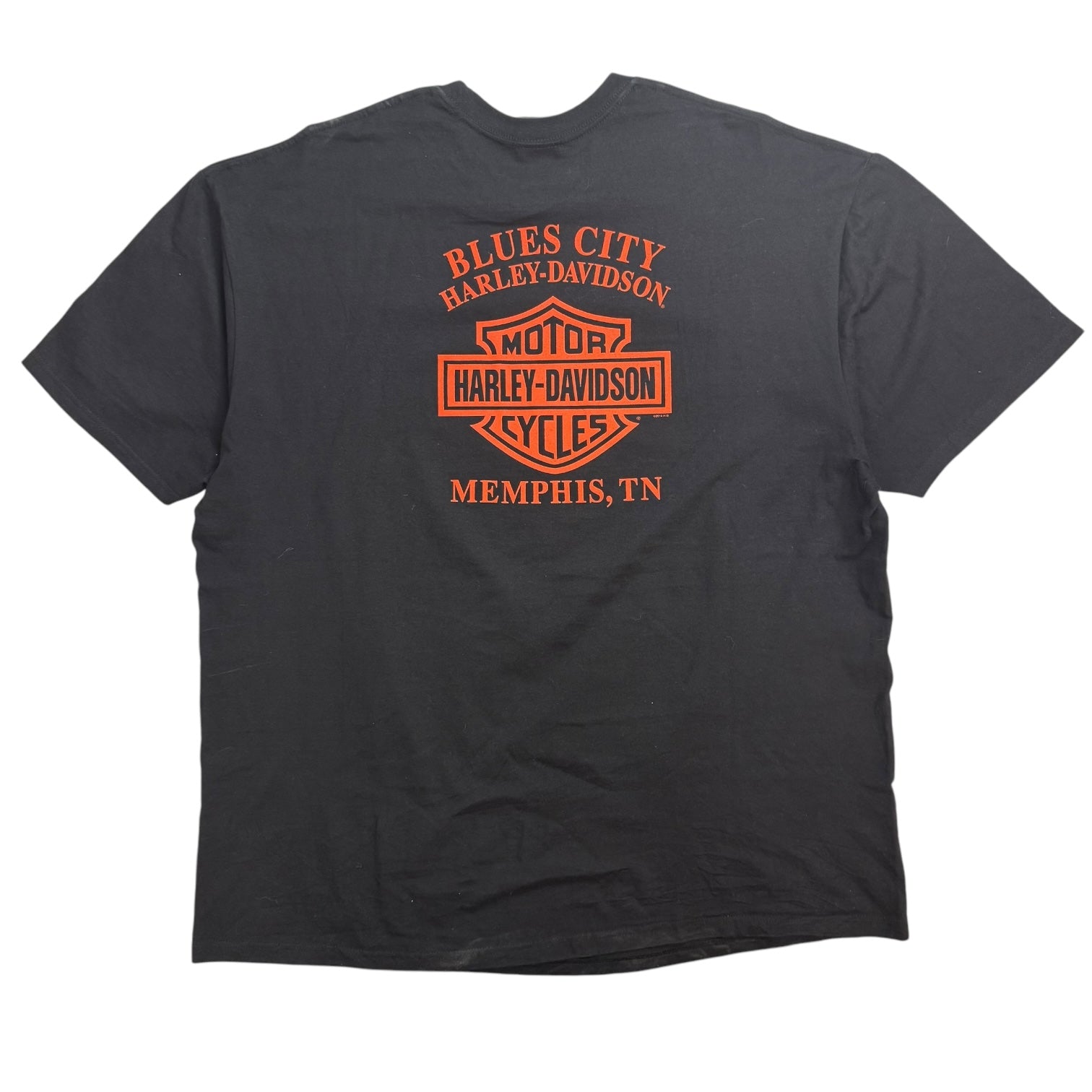 Vintage Harley Davidson Of Memphis Tee Black