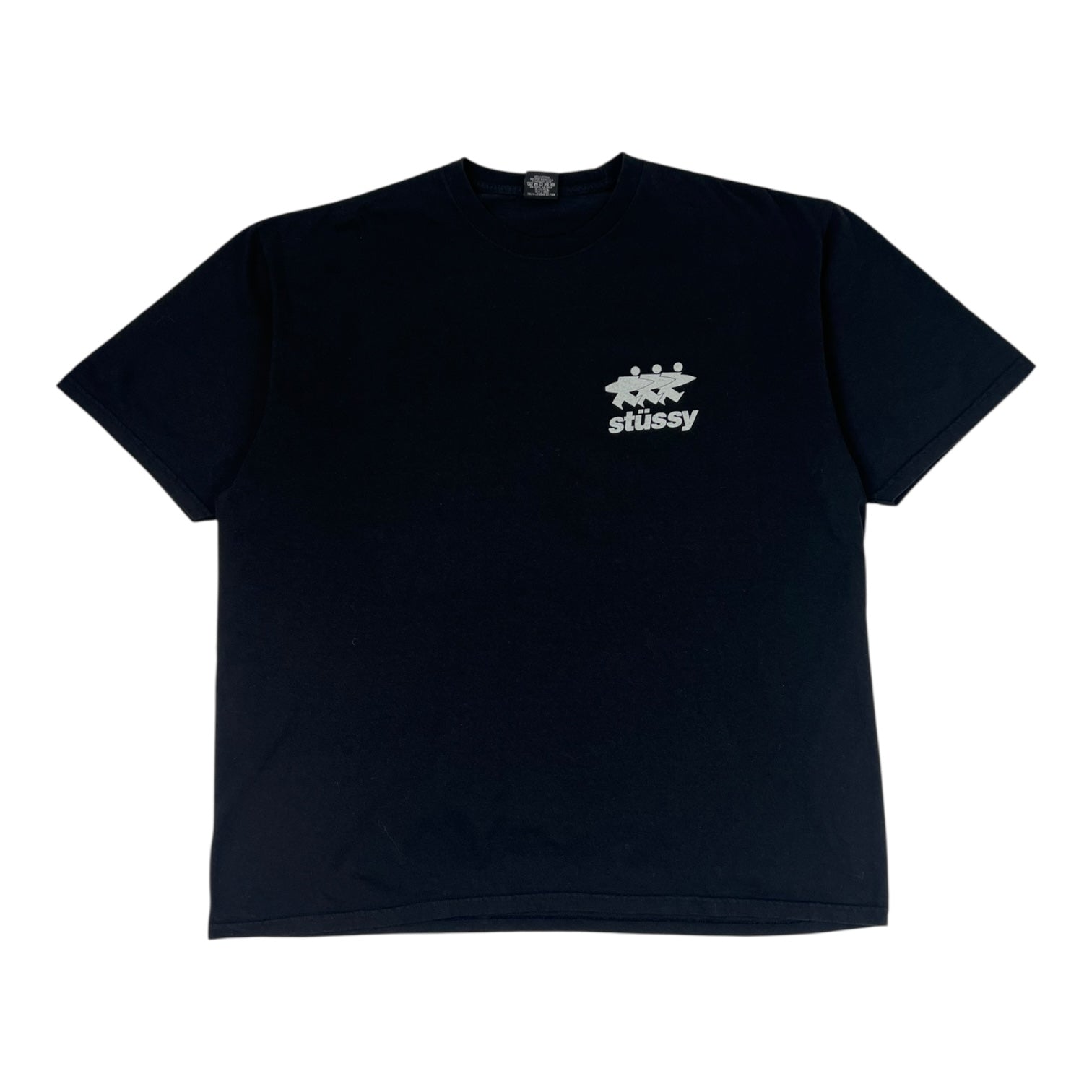 Stussy Surf Pigment Dyed T-Shirt Black