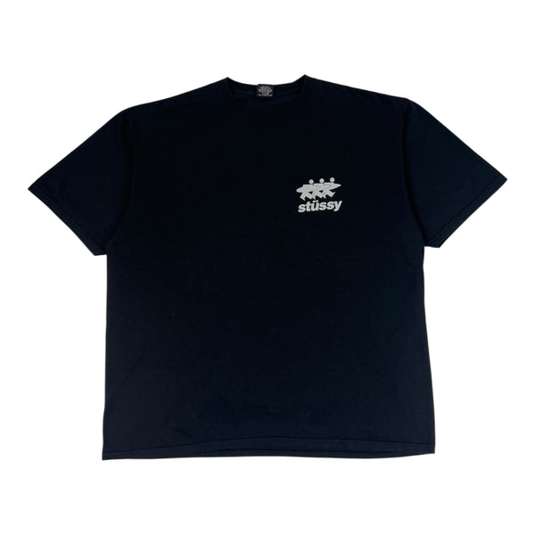 Stussy Surf Pigment Dyed T-Shirt Black