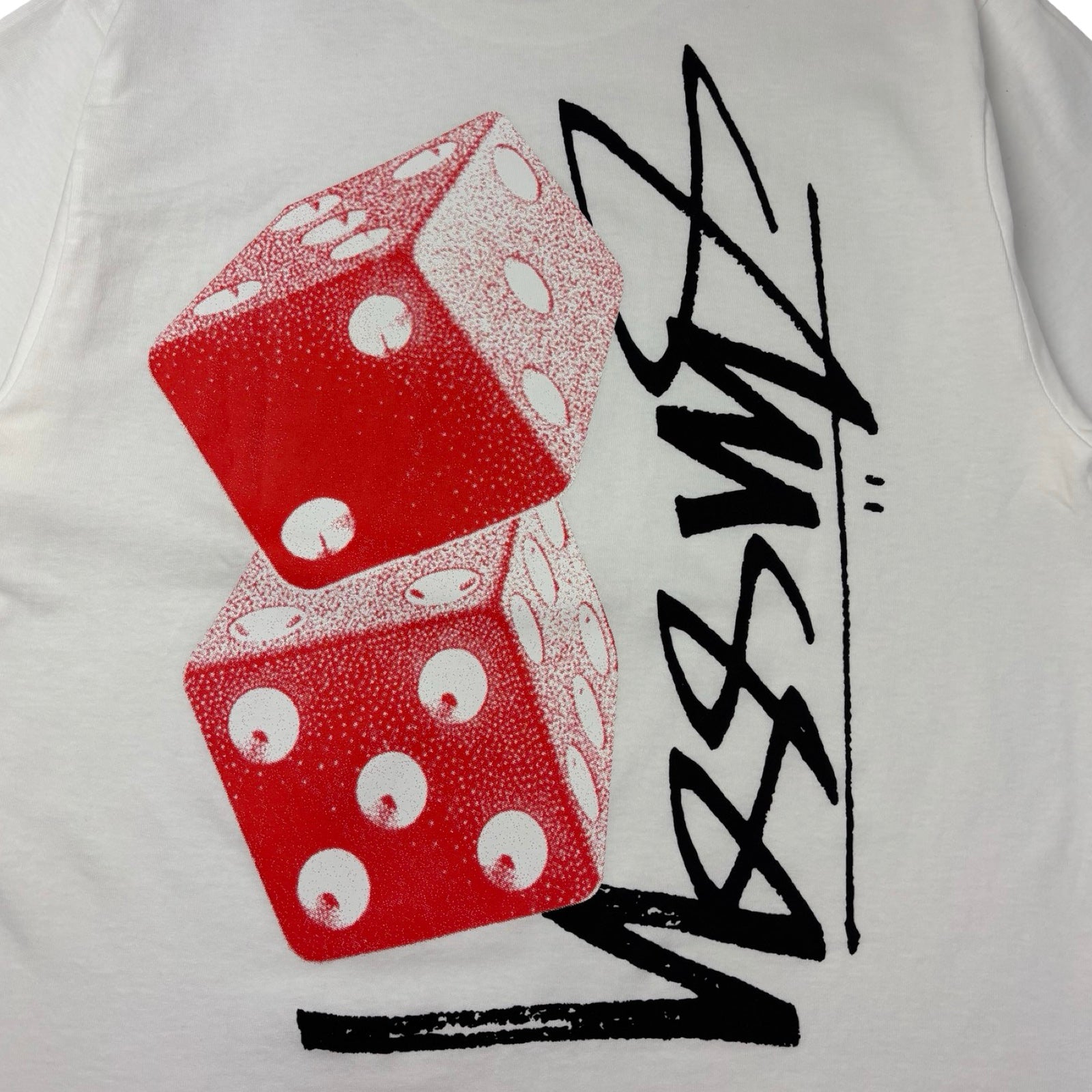 Stussy Tall Dice Tee White