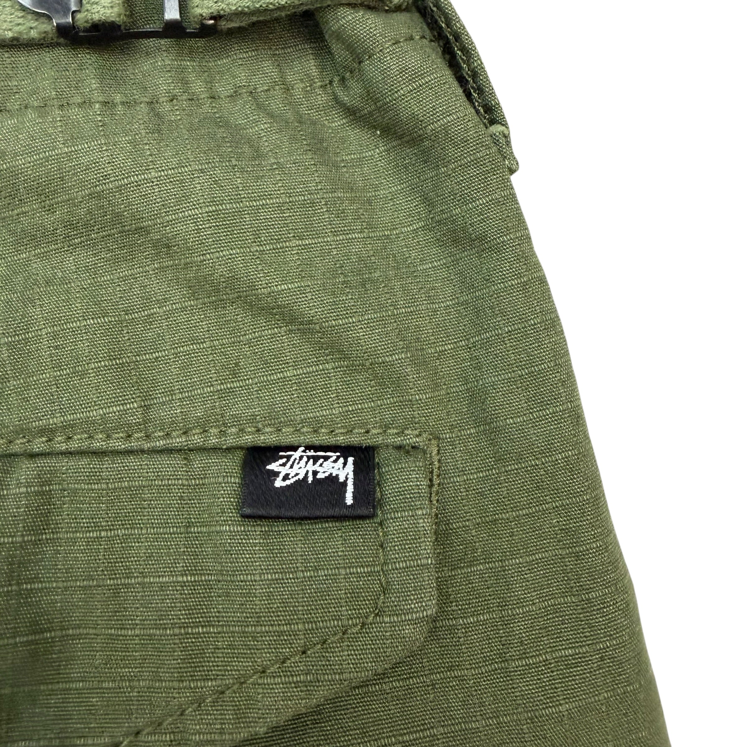 Stussy Cargo Ripstop Short Army Green