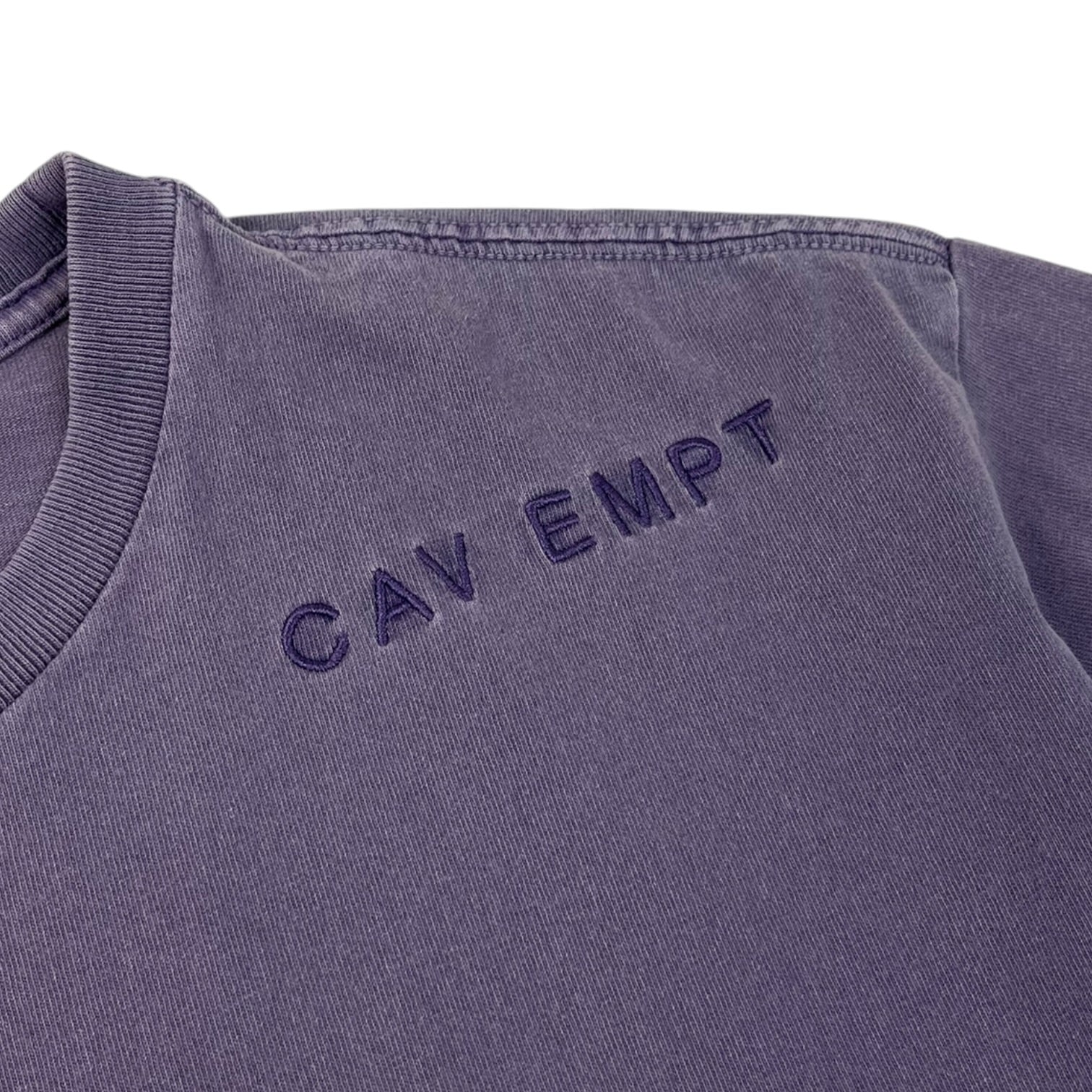 Cav Empt Overdyed Washed T-Shirt Purple