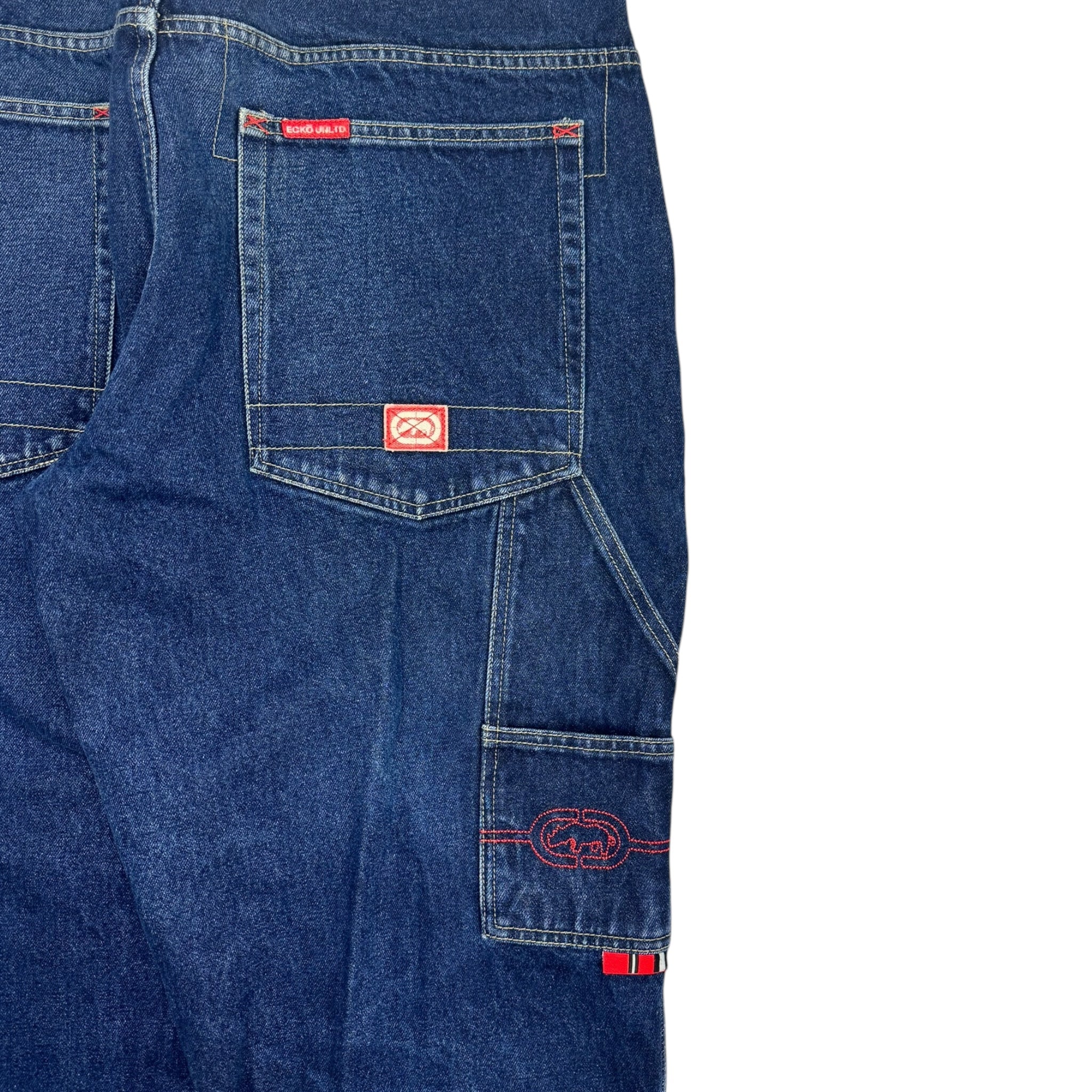 Vintage Y2K Ecko Unltd. Carpenter Denim Jeans Navy