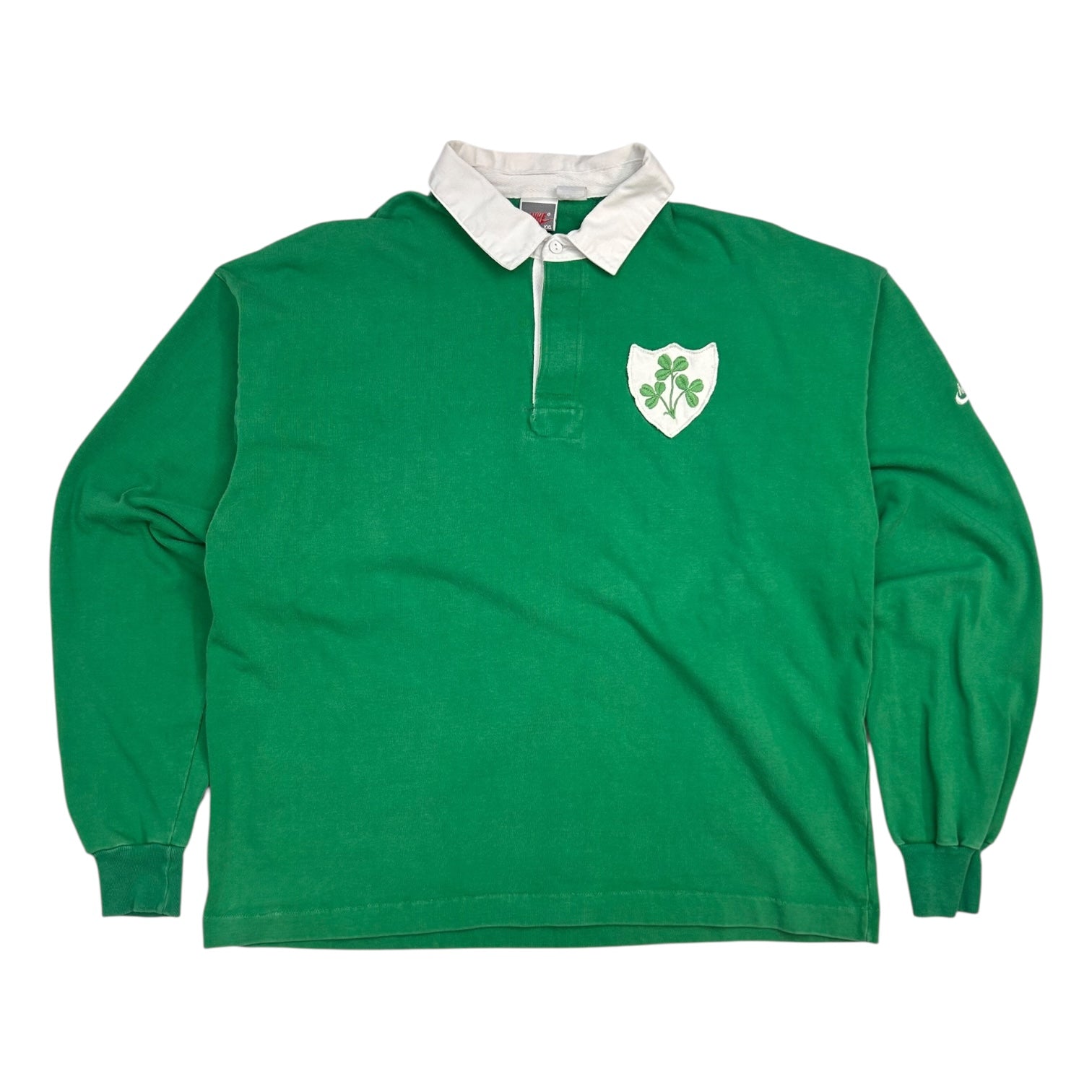 Vintage Nike Ireland Rugby Jersey Green/White