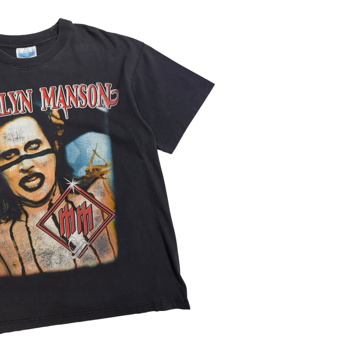 Vintage 90s Marilyn Manson Band T-Shirt Black