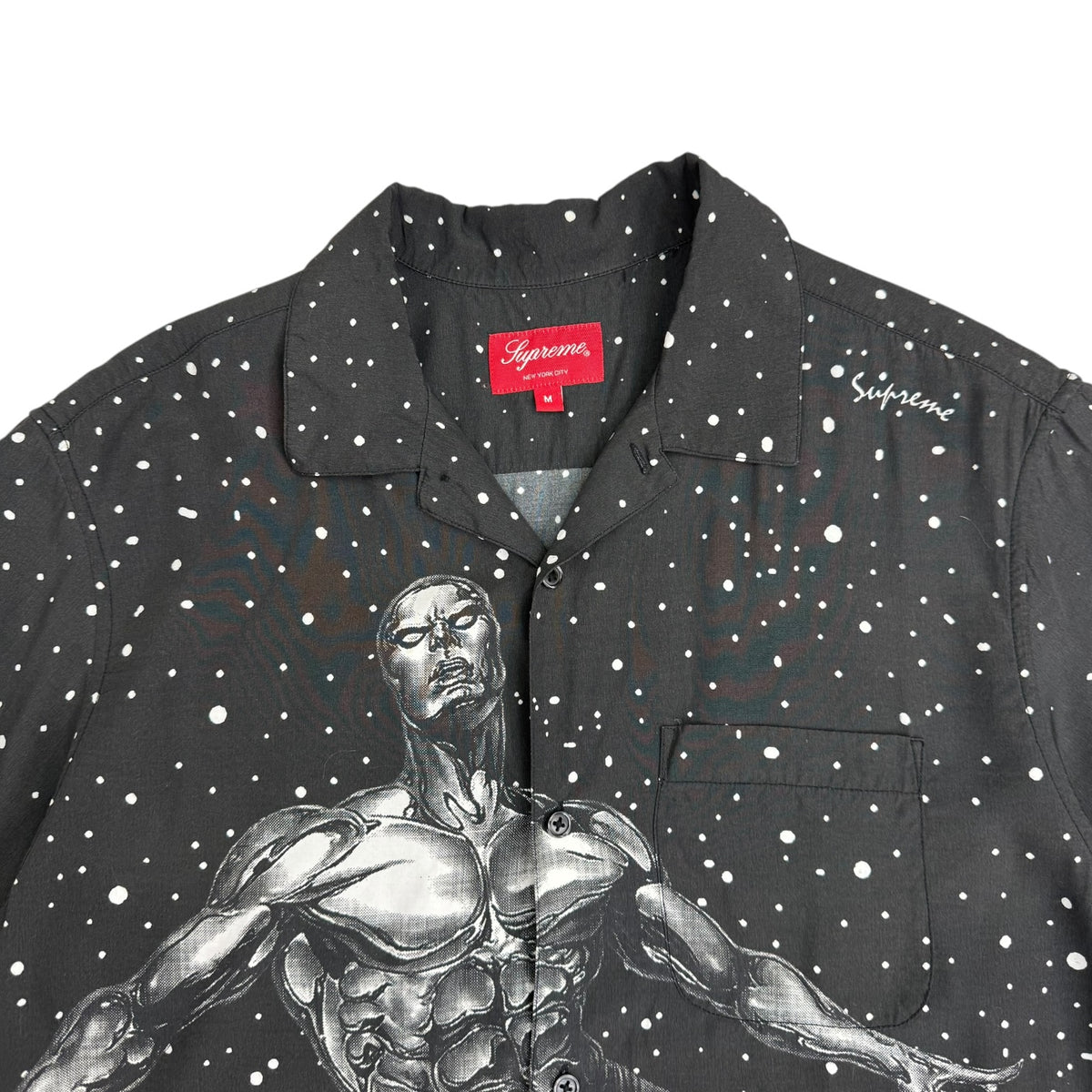 Supreme Silver Surfer S/S 2022 Shirt Black