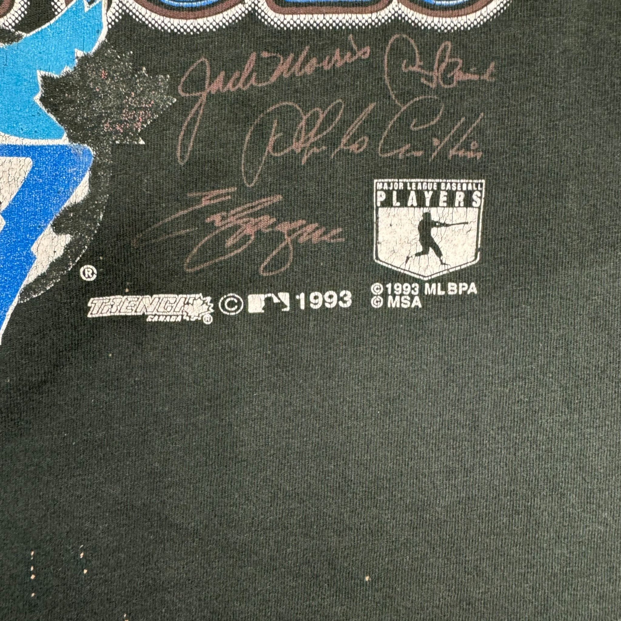 1993 Toronto Blue Jays Champs Signature T-Shirt