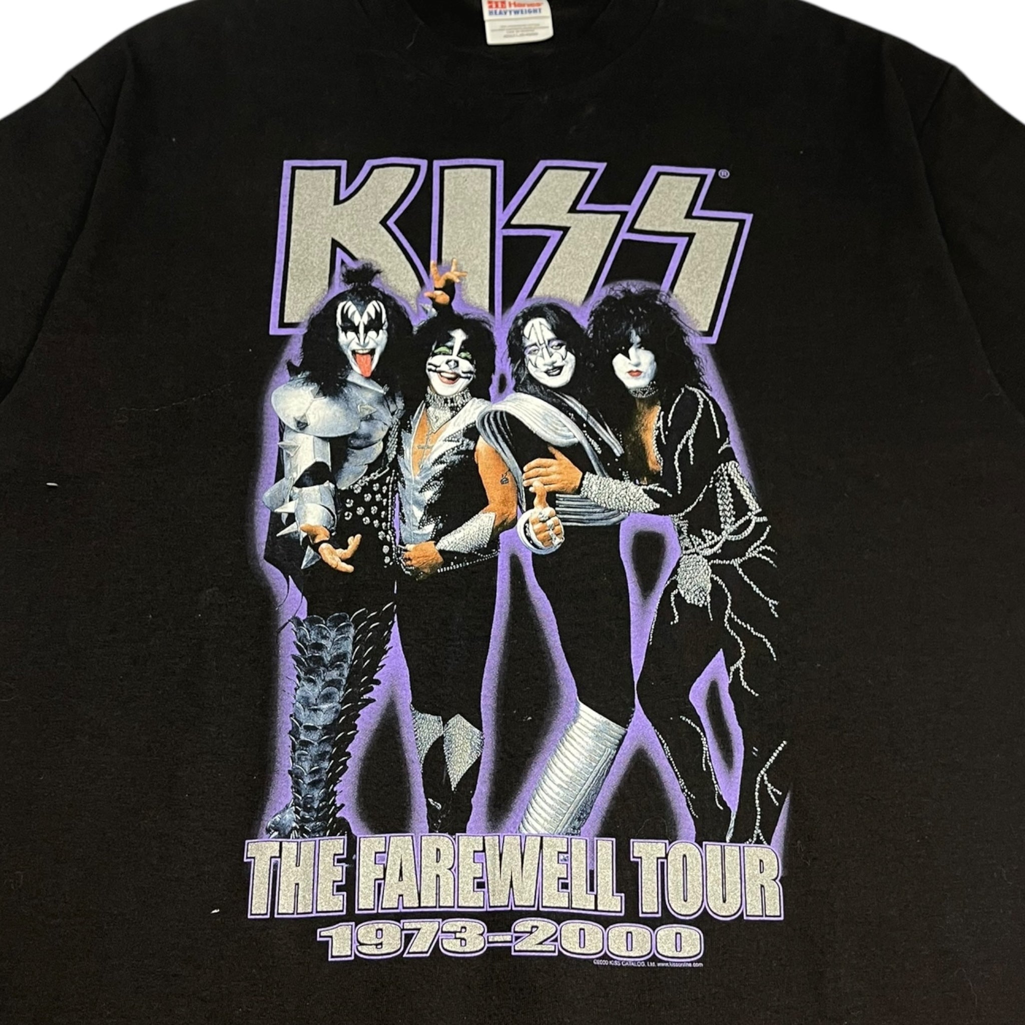 2000 Kiss ‘Farewell Tour’ T-Shirt Black