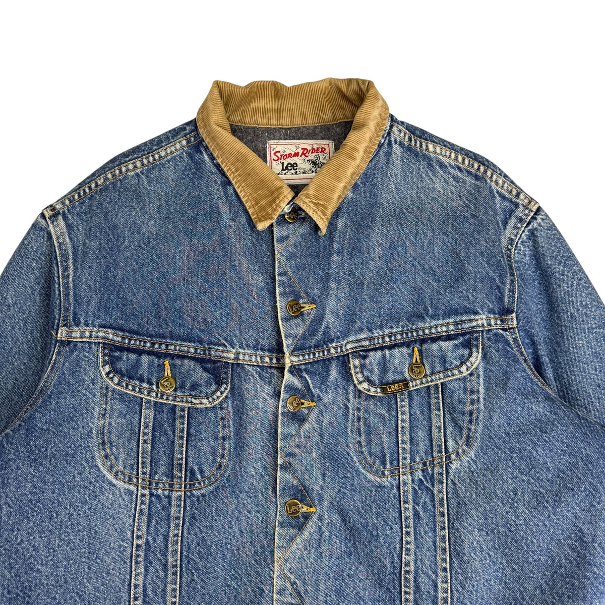 Vintage Lee Storm Rider Jacket Medium Wash