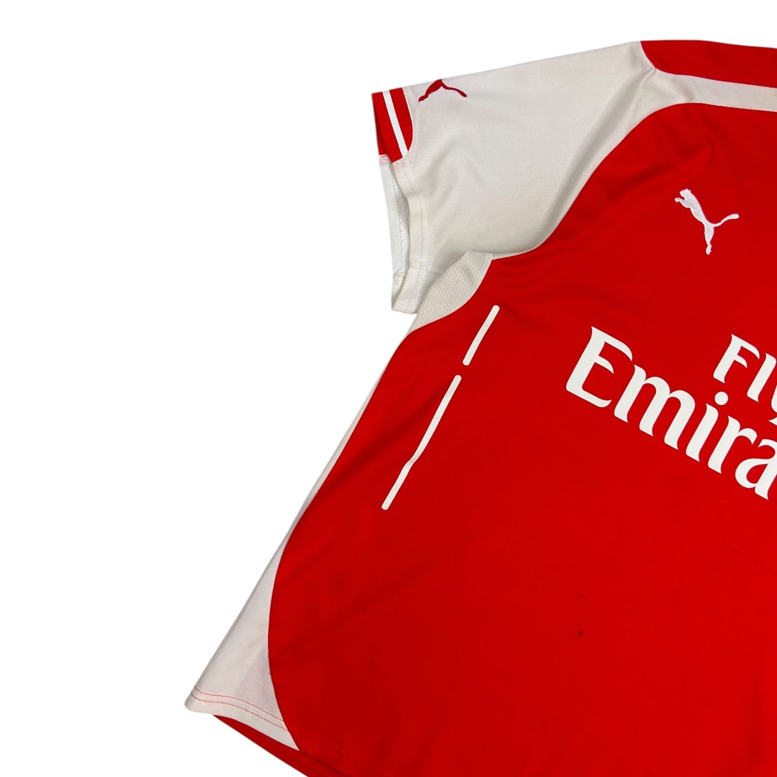 Vintage Puma Alexis Sanchez 2014-2015 Arsenal Jersey Red/White