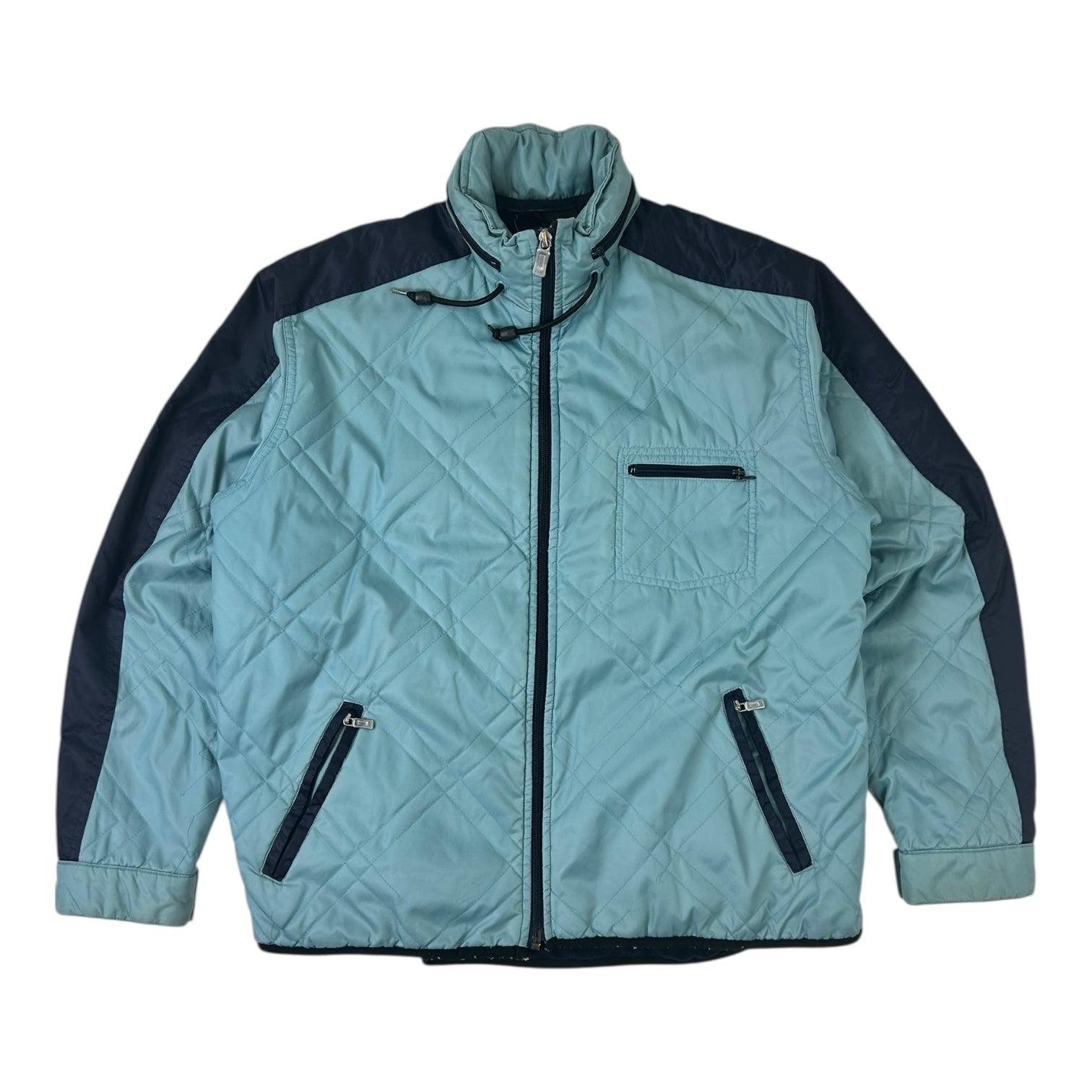 Vintage Nike Jacket Baby Blue/Navy