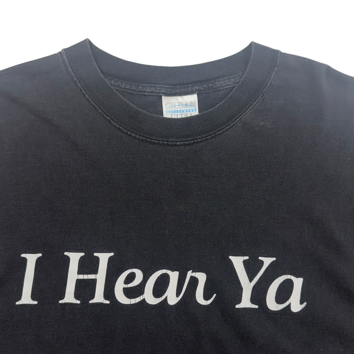 Vintage I Hear Ya T-Shirt Black