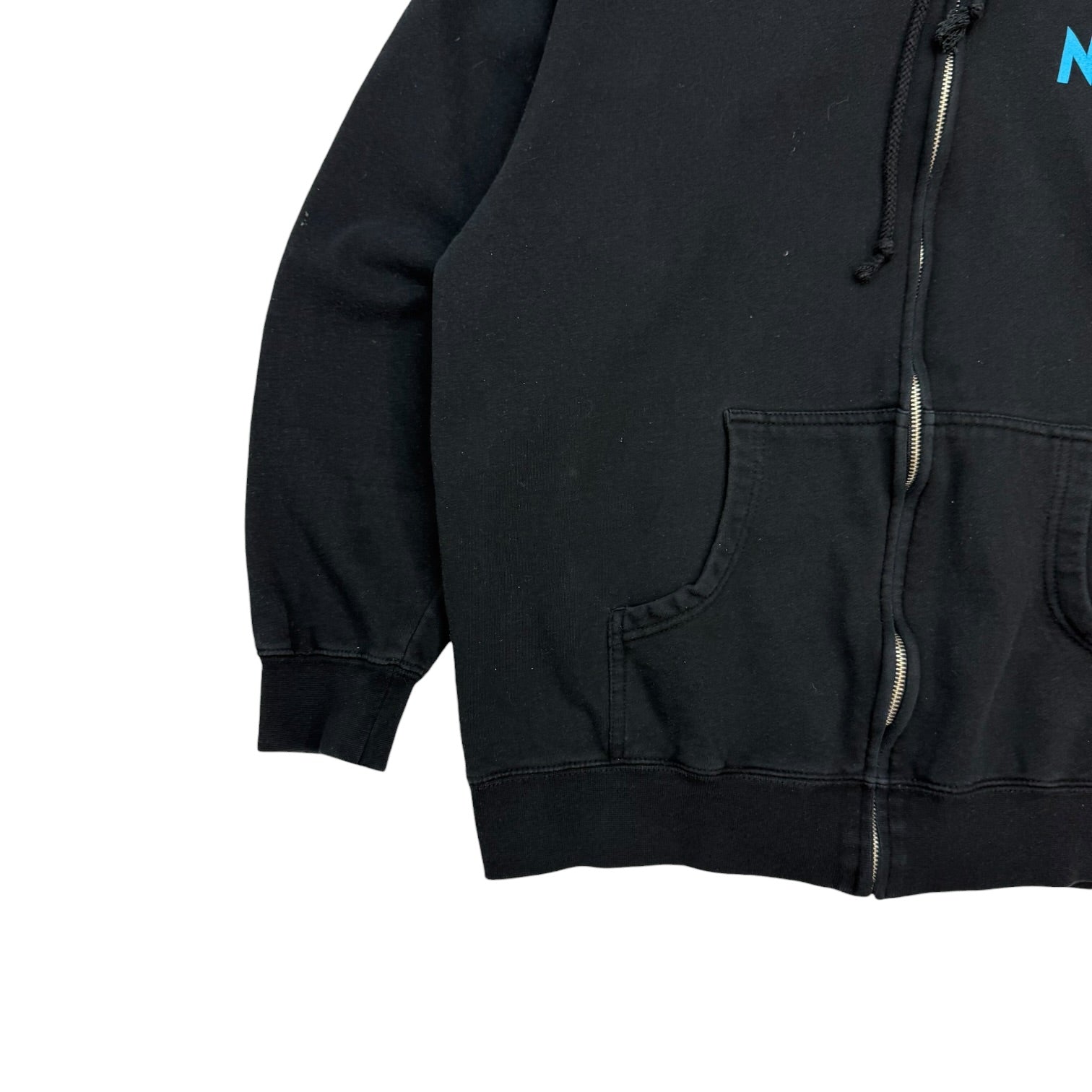 2008 N.E.R.D. Brain Is Love Zip Up Hoodie Black