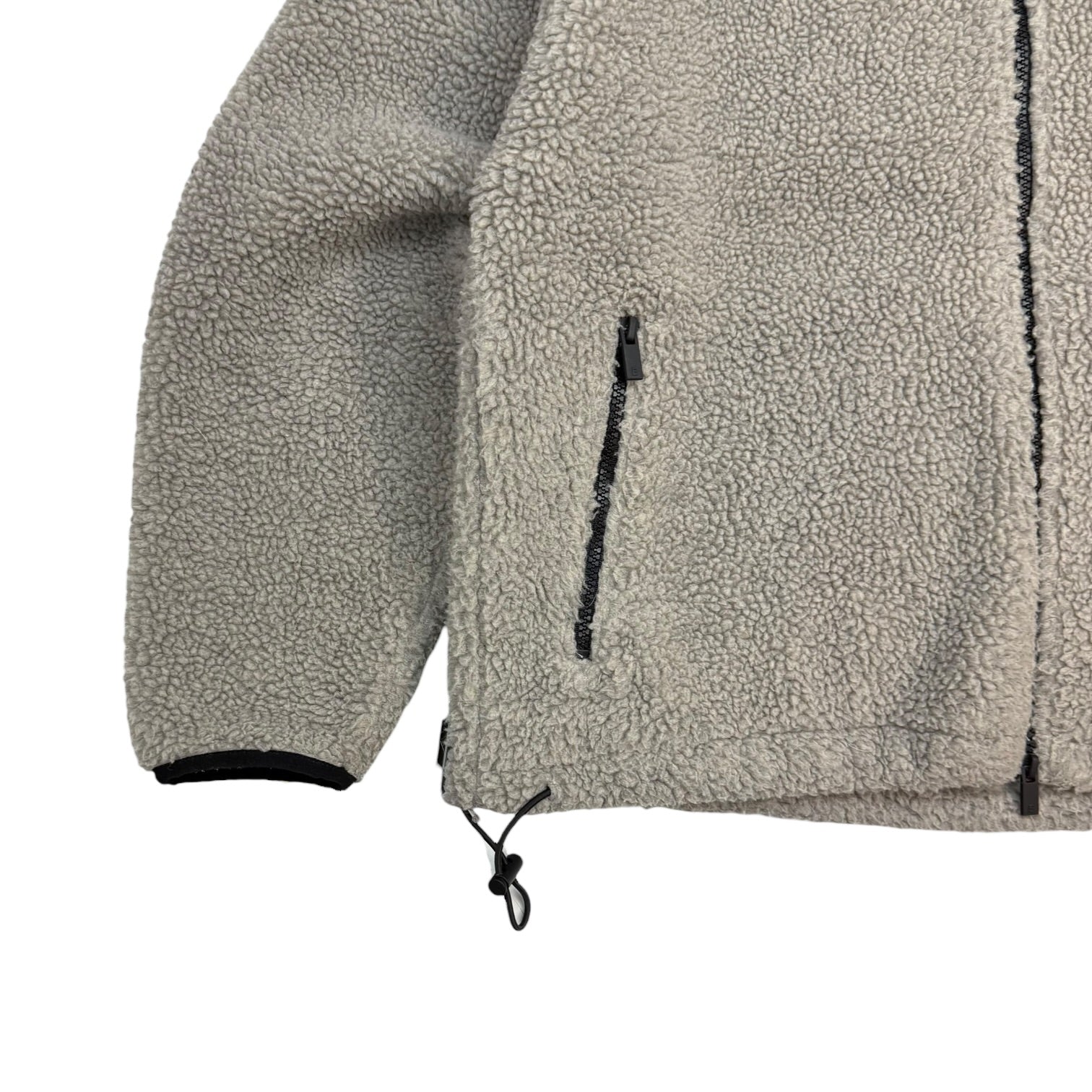 Fear Of God Essentials Polar Fleece Full Zip Jacket Iron