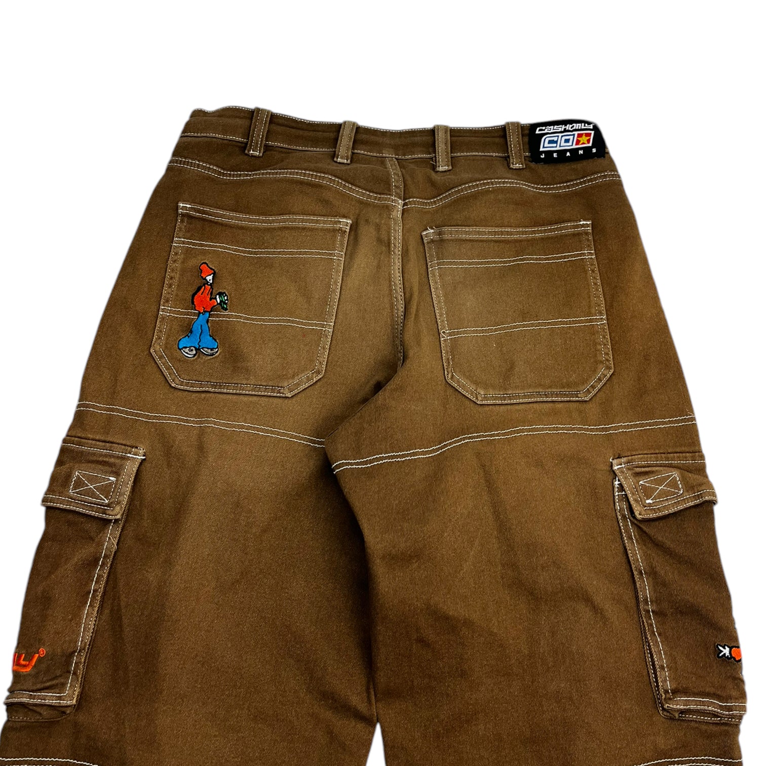 Cash Only Aleka Cargo Jeans Brown