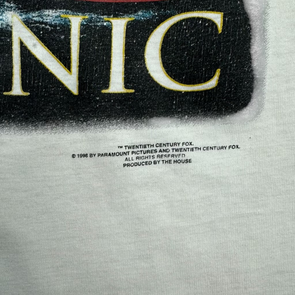 1998 Titanic Movie Promo T-Shirt