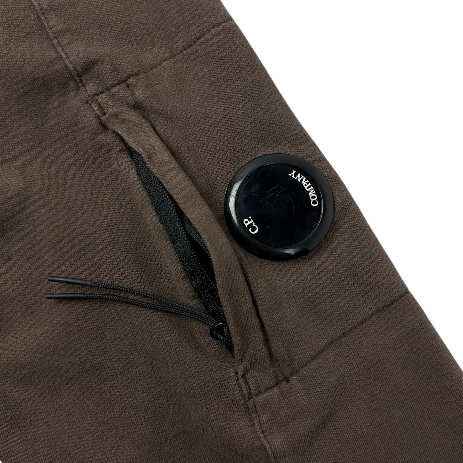 CP Company Lens Pocket Sweatshirt Brown