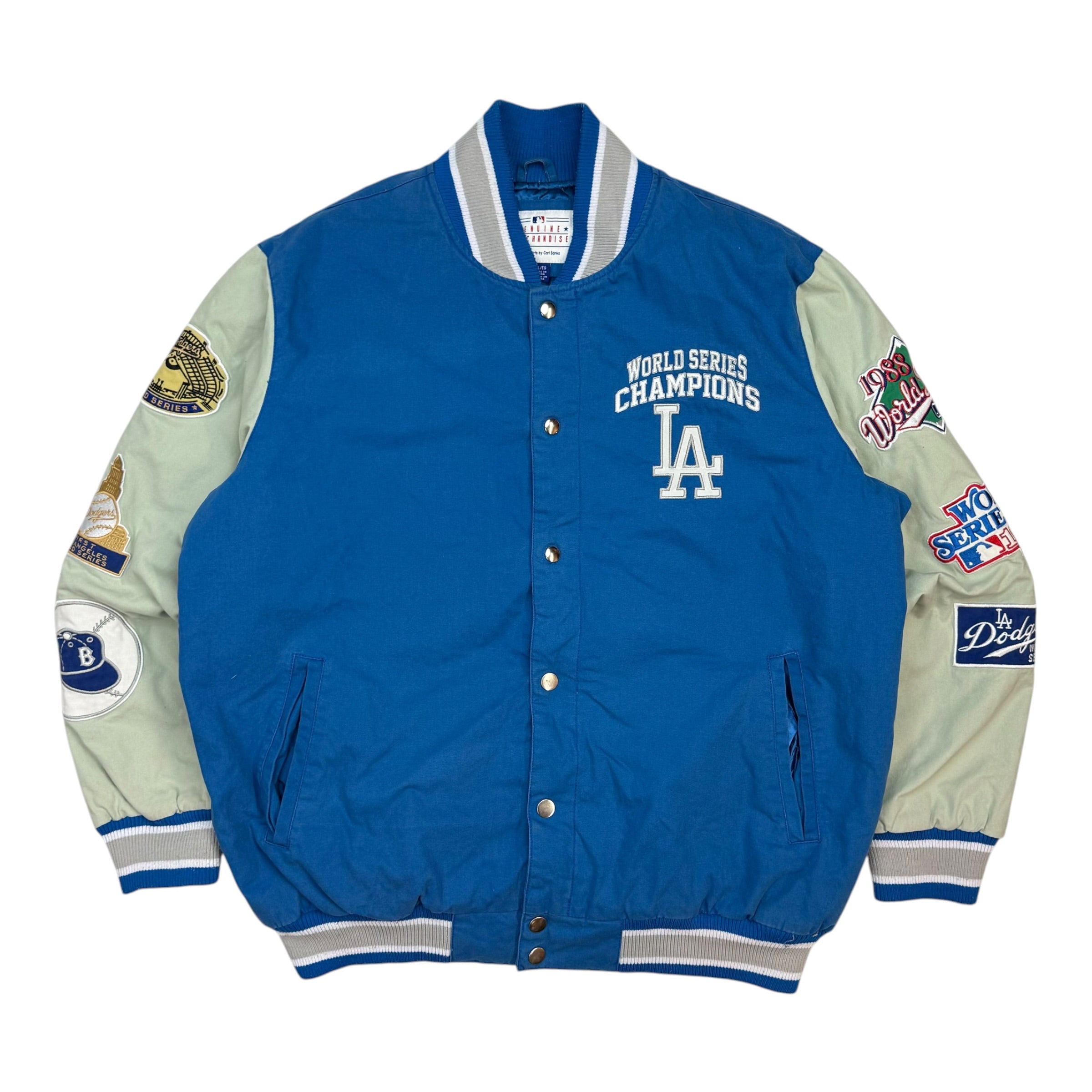 Vintage Los Angeles Dodgers World Series Champions Jacket Blue/White