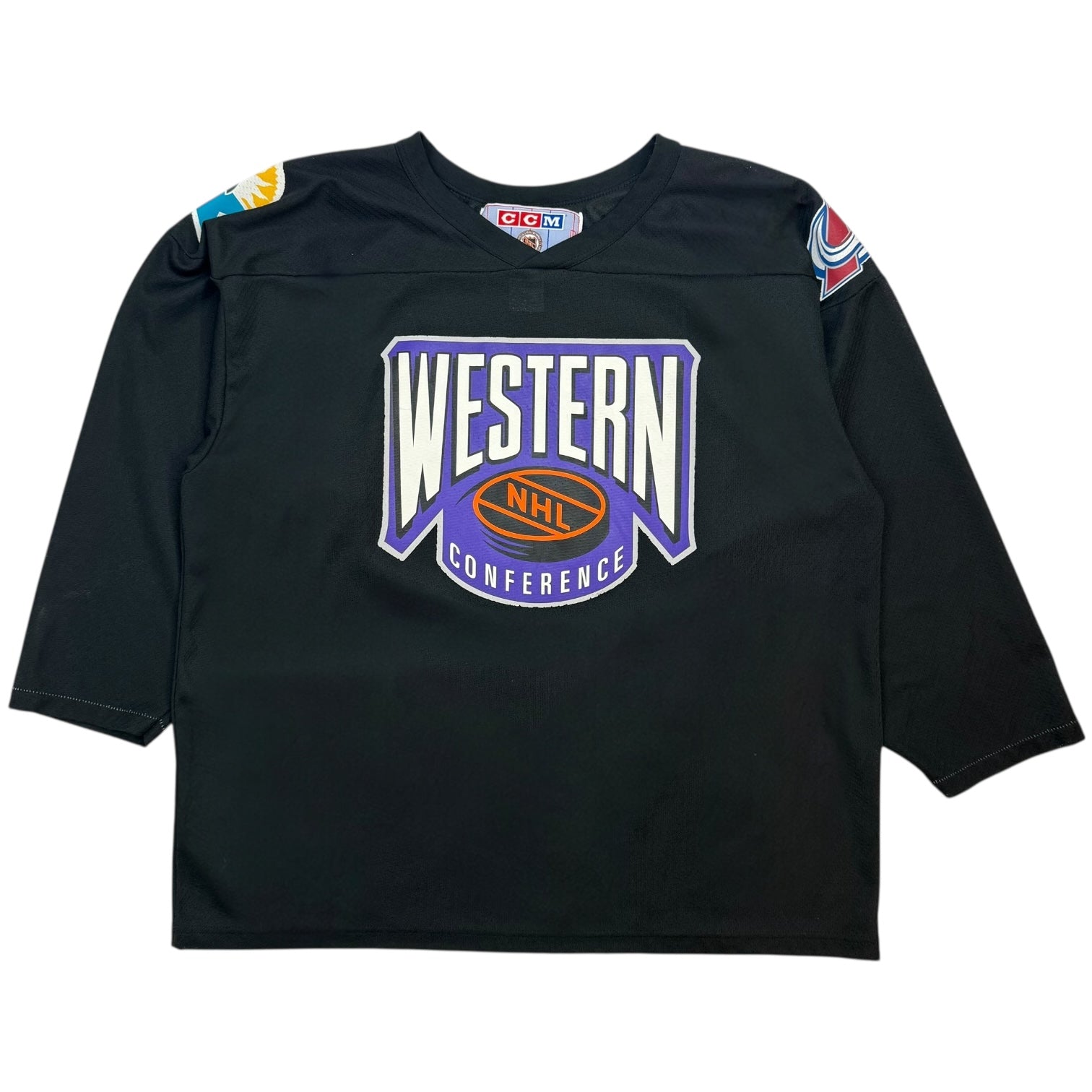 1997 NHL All Star Game Western Conference Joe Sakic Jersey Black