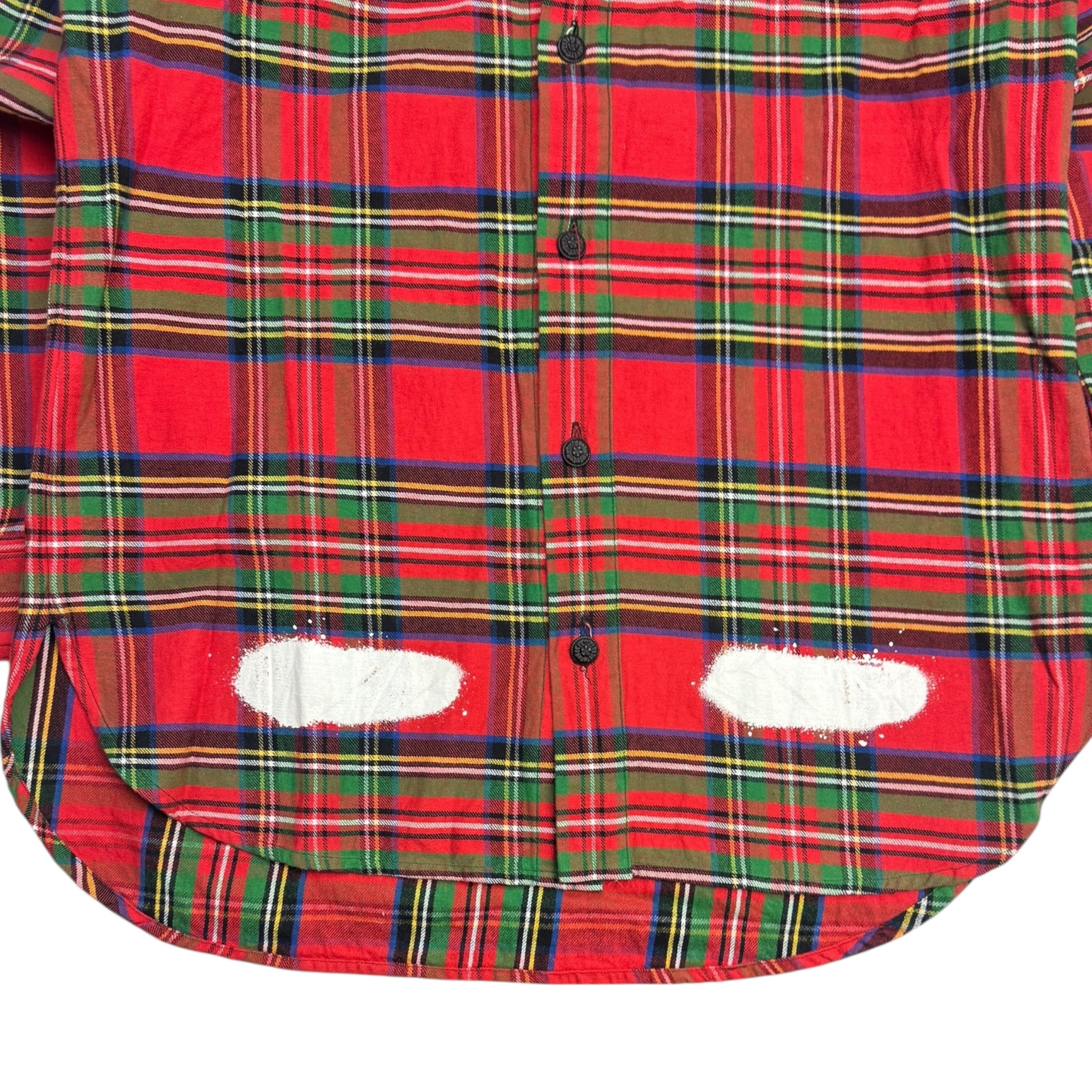 Off-White Diagonals Spray Check Shirt