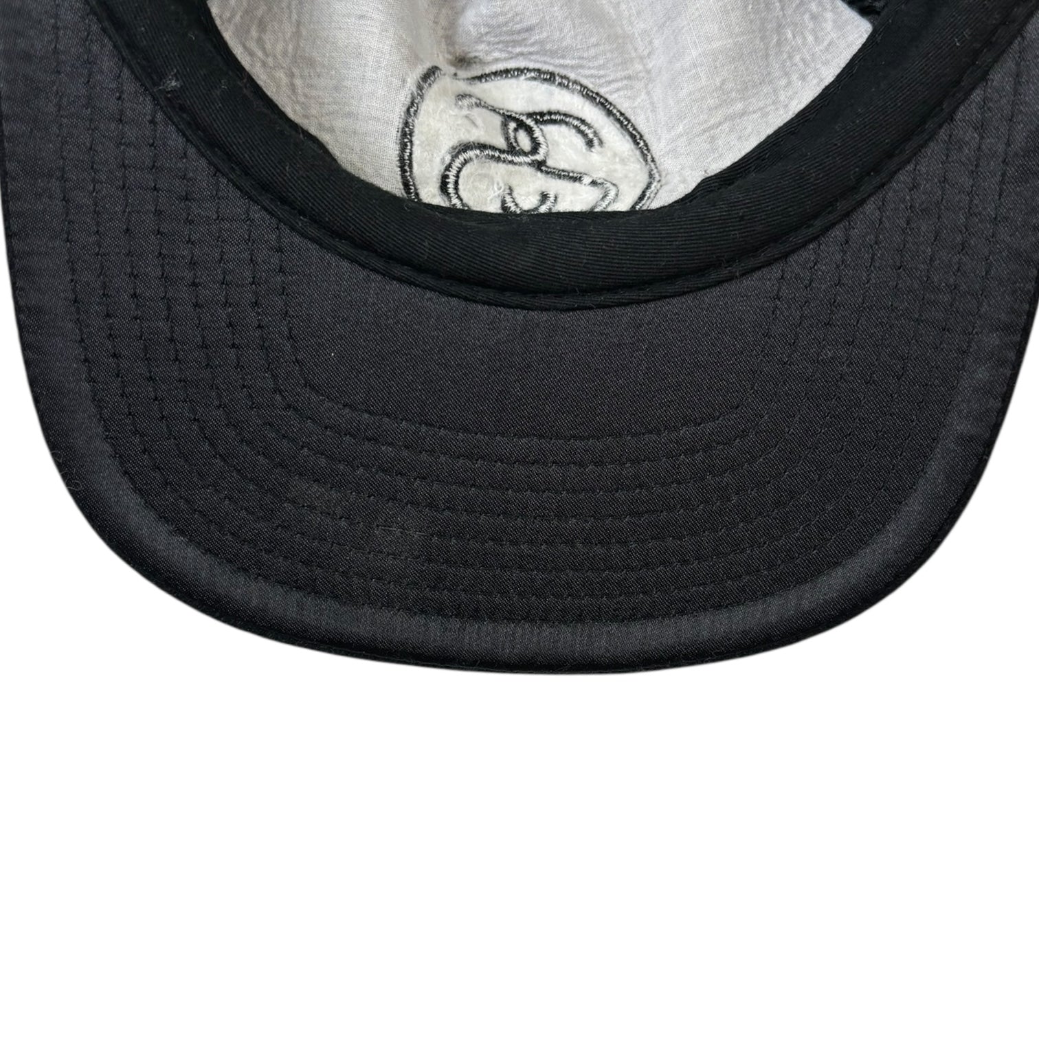 Stussy Tonal Wool SS Link SnapBack Hat Black