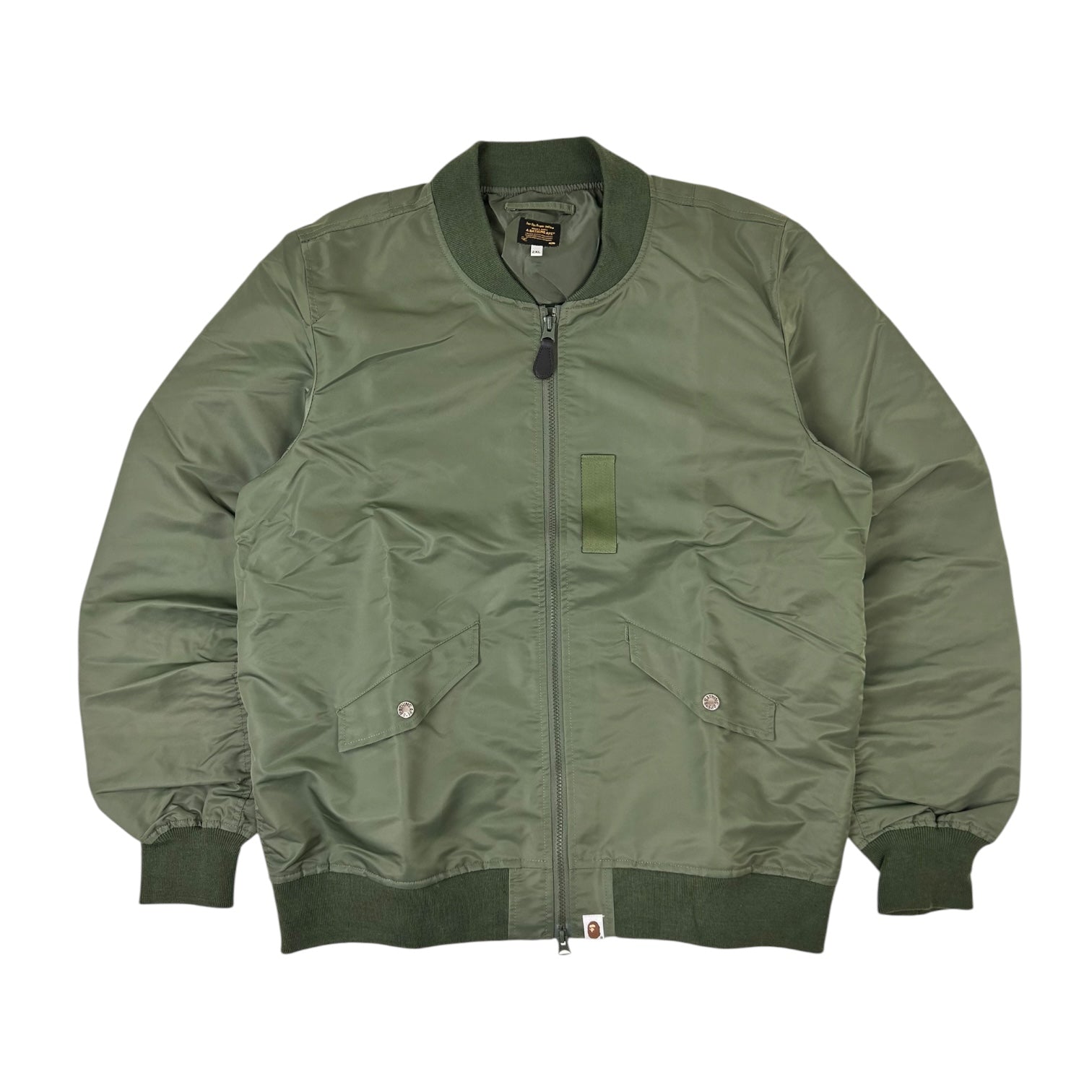 Bape 2021 New Year Bomber Jacket Green