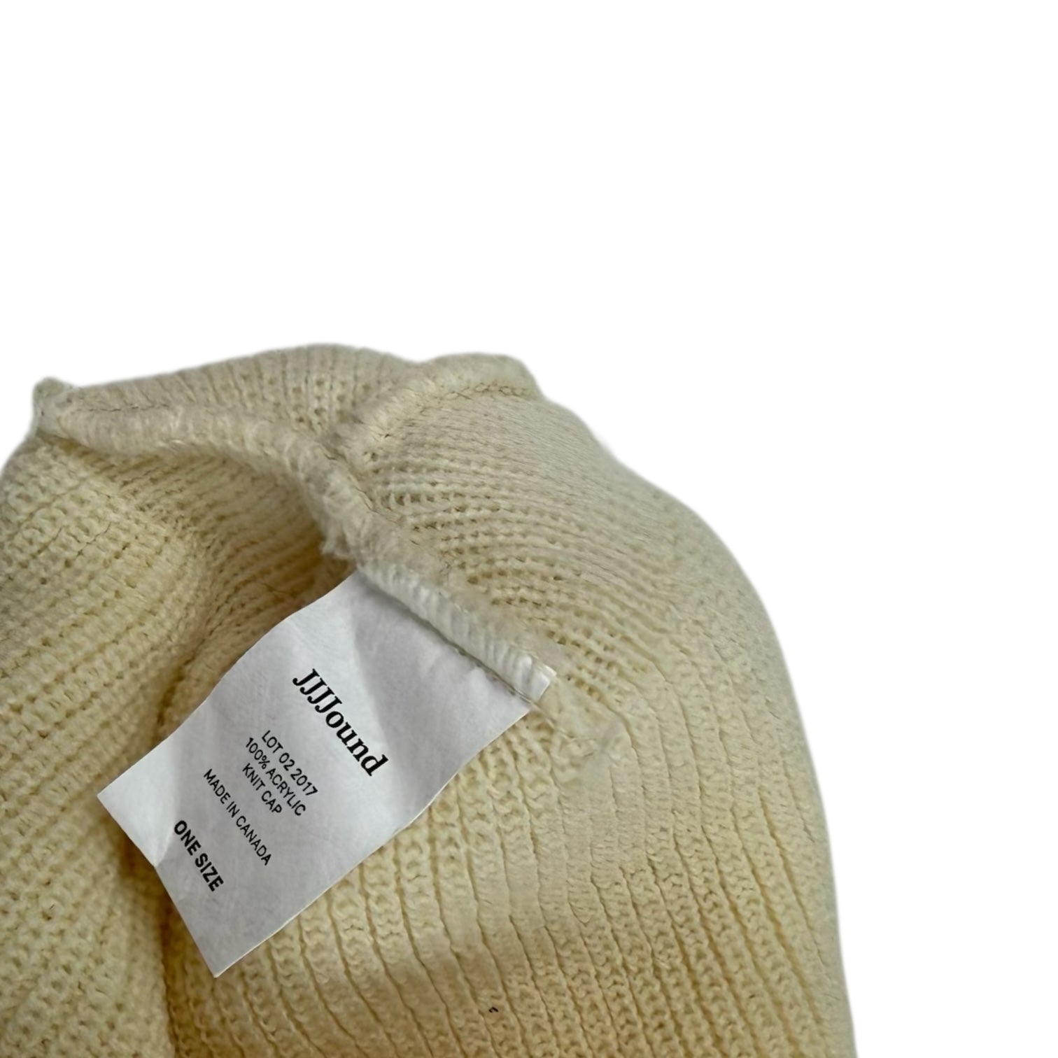 JJJJound Knit Beanie Off-White