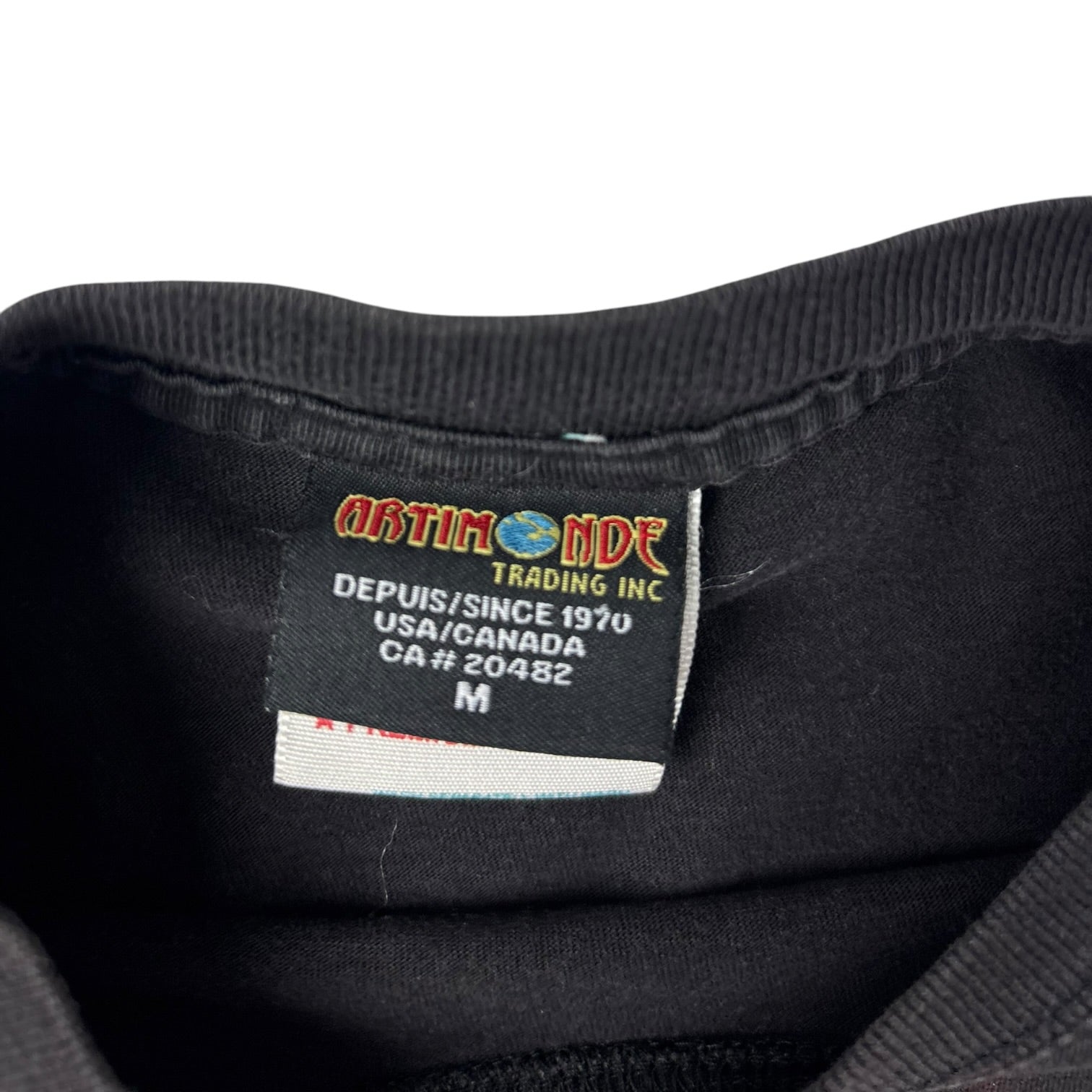 Vintage Metallica ‘Master of Puppets’ Album T-Shirt Black